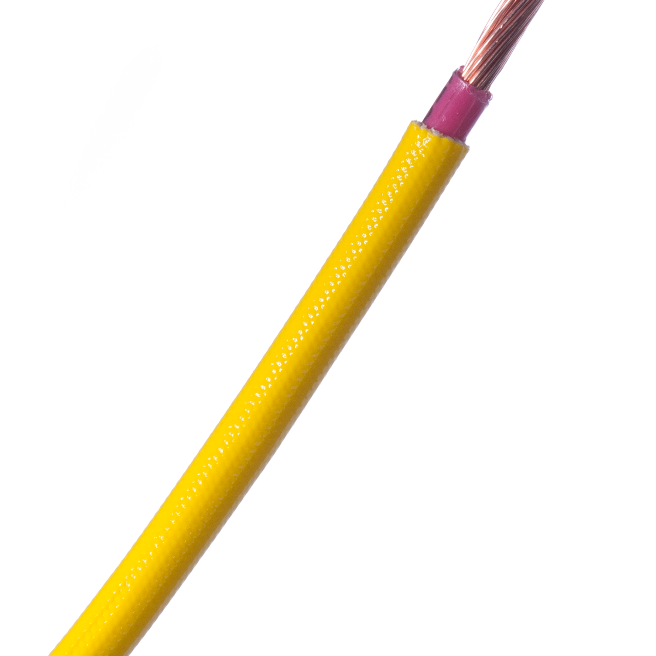 Acryl Grade A Fiberglass 8 AWG - 76.20 m - Yellow
