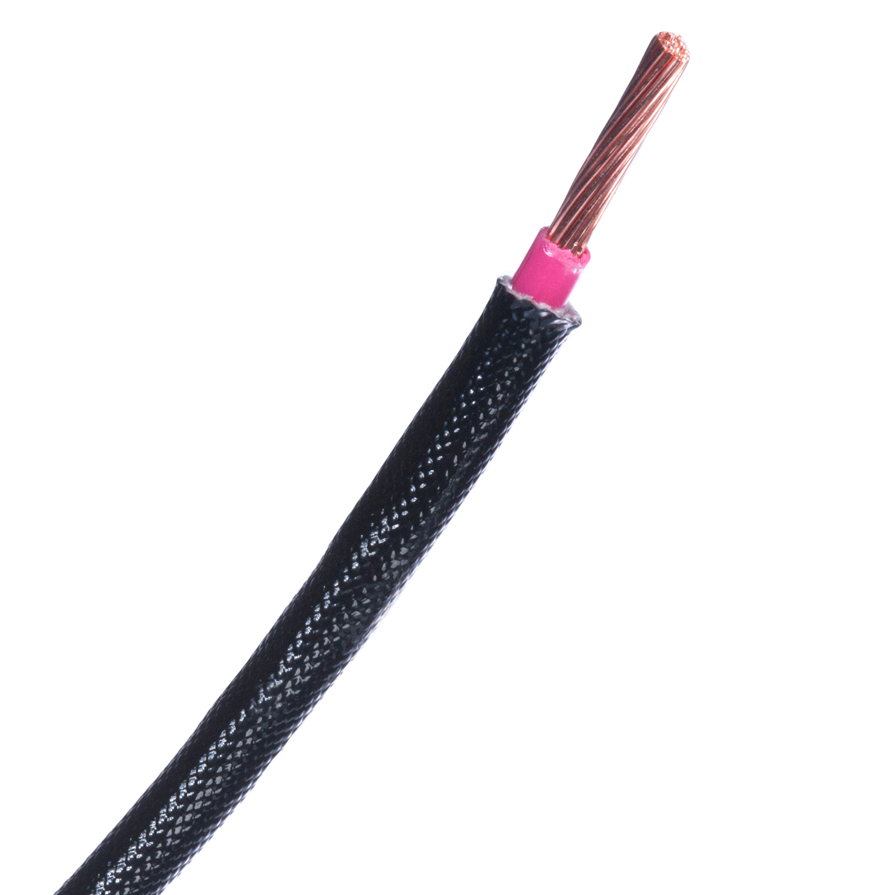 Acryl Grade C Fiberglass 7 AWG - 76.20 m - Black