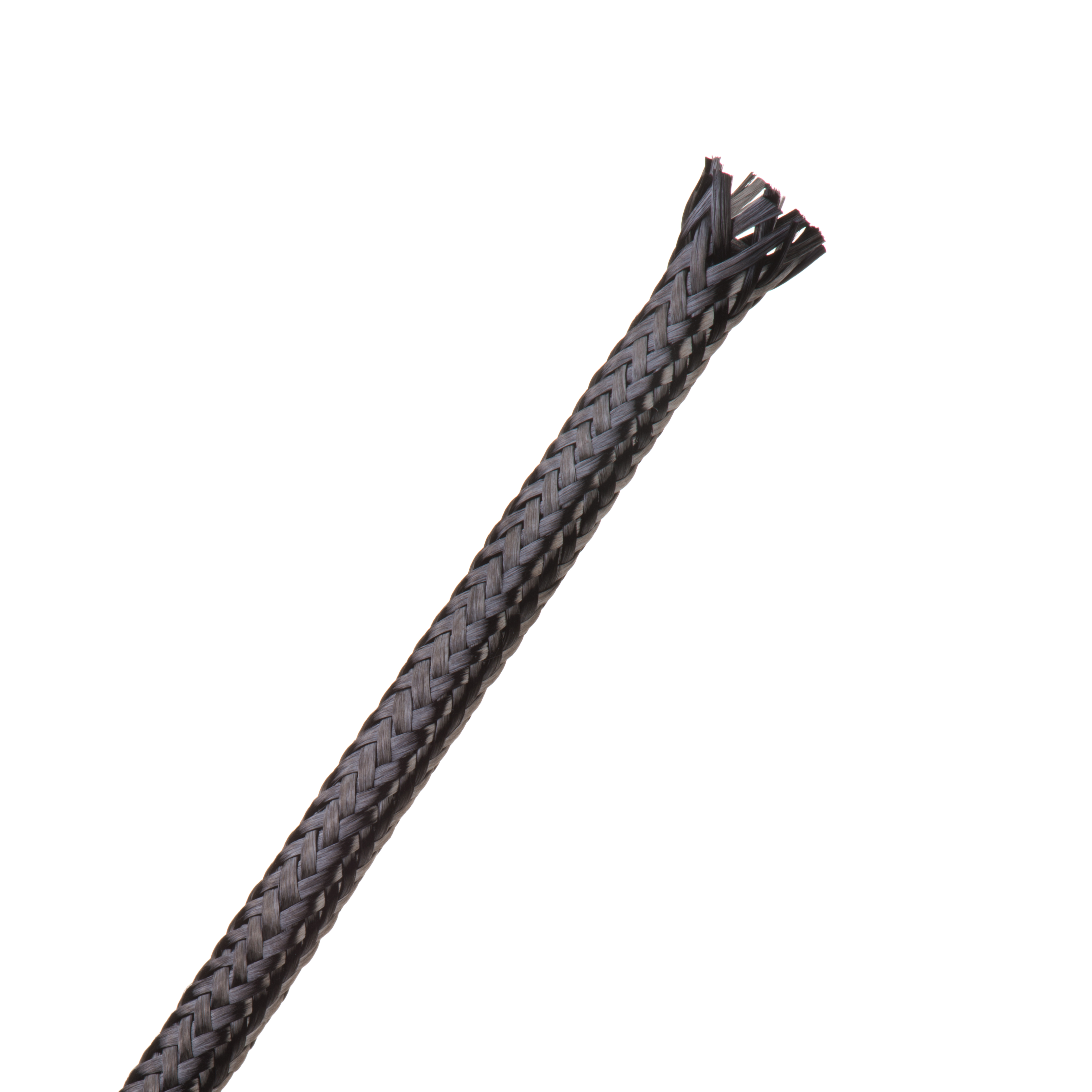 Carbon Fiber - 6.35 mm - 30.48 m - Black