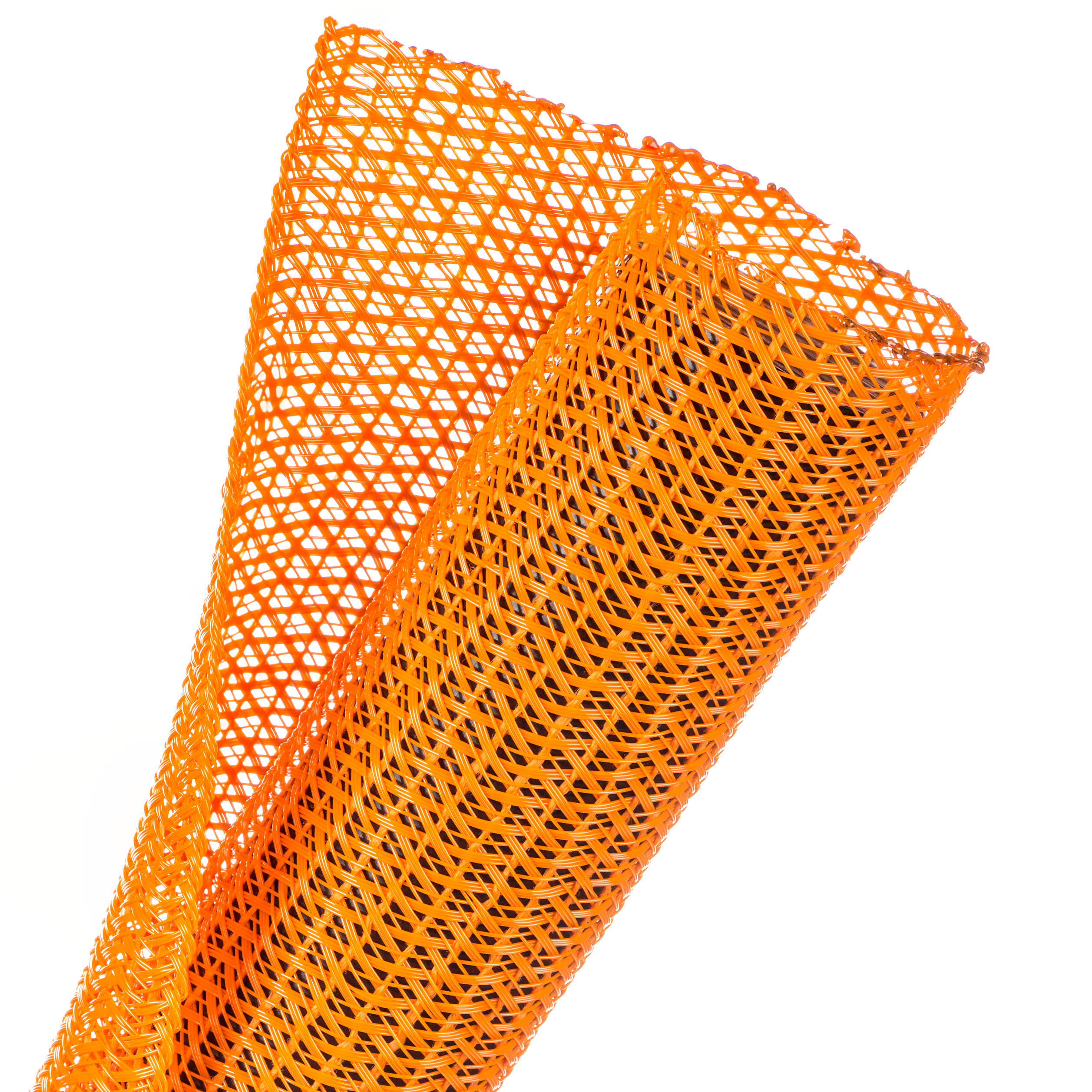 Techflex Flexo F6 - F6N1.50OR-25FT - Split Braided Sleeving - 38.1 mm - 7.62 m - Orange main product photo