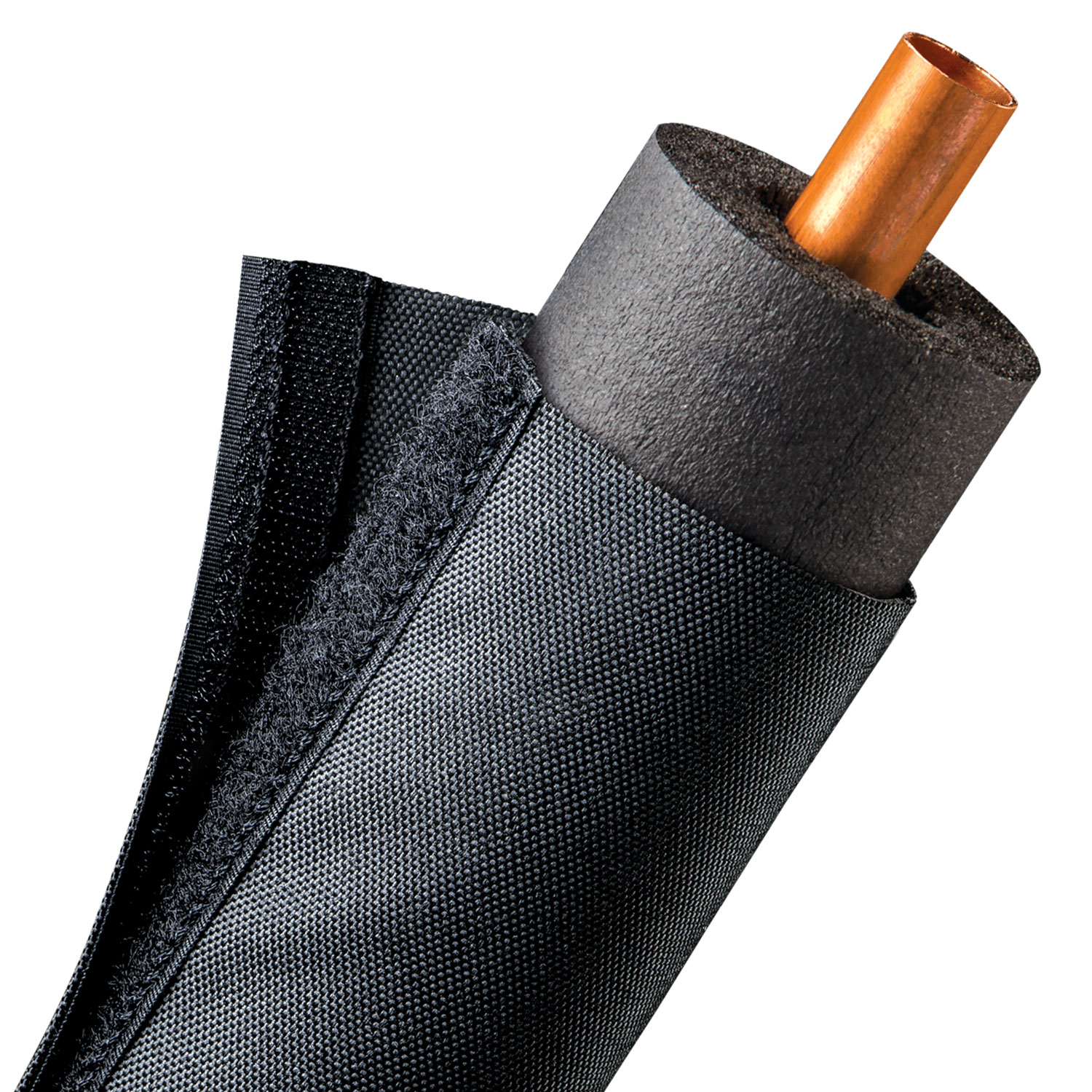 HVAC Foam Protective Wrap - 76.2 mm - 45.72 m - Black