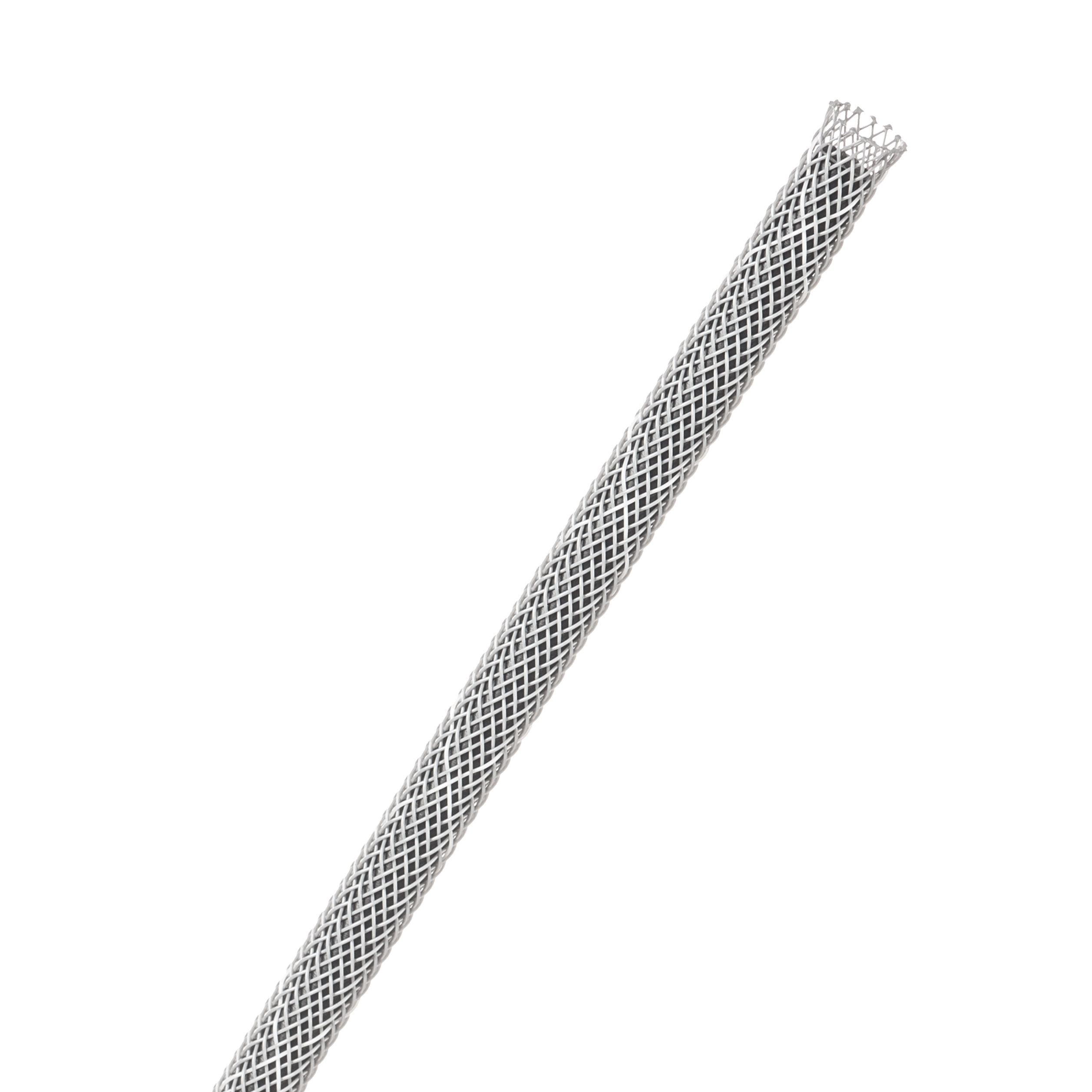 Flexo® Flame Retardant - 3.18 mm - 68.58 m - Gray w/ White Tracer
