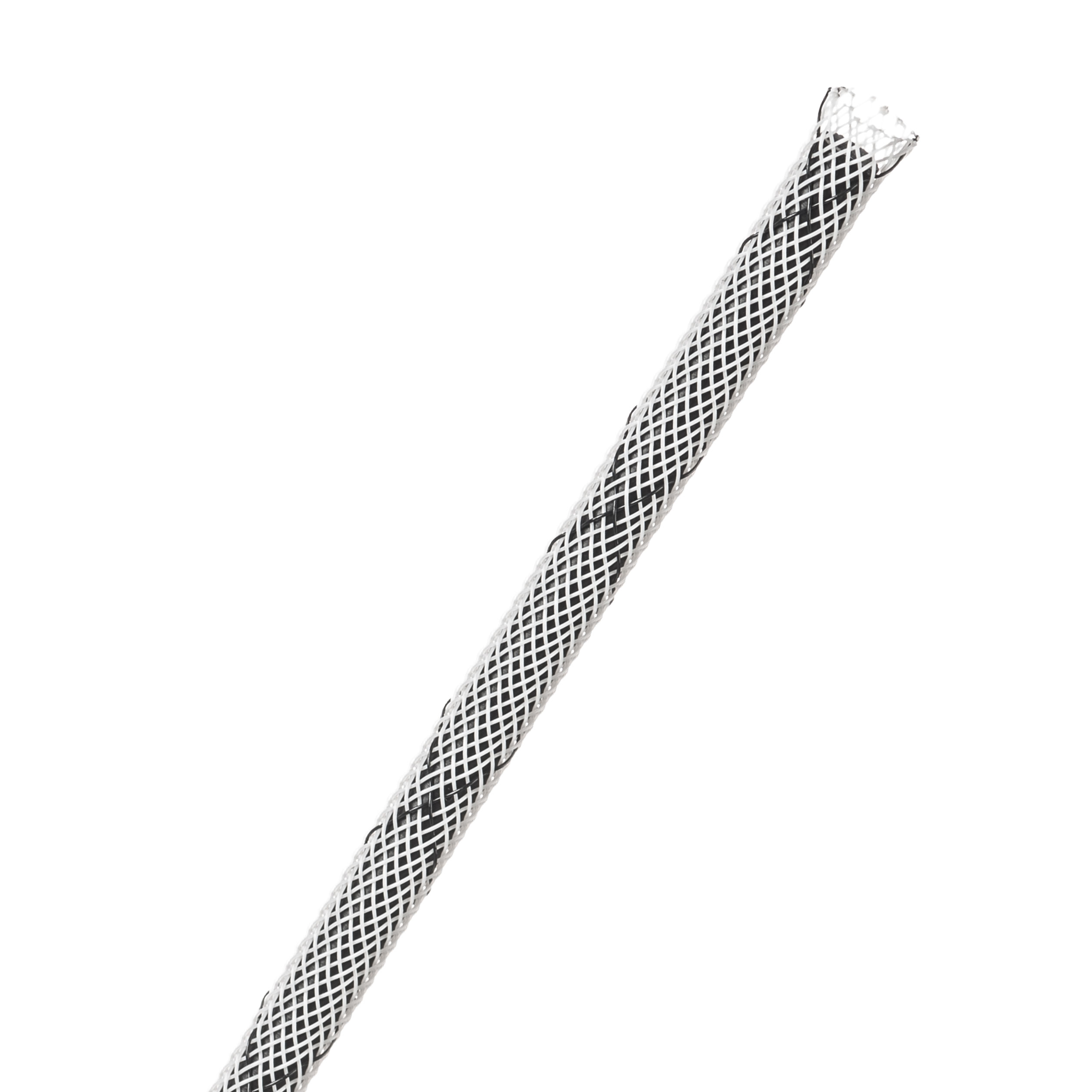 Flexo® Flame Retardant - 3.18 mm - 33.53 m - White w/ Black Tracer main product photo