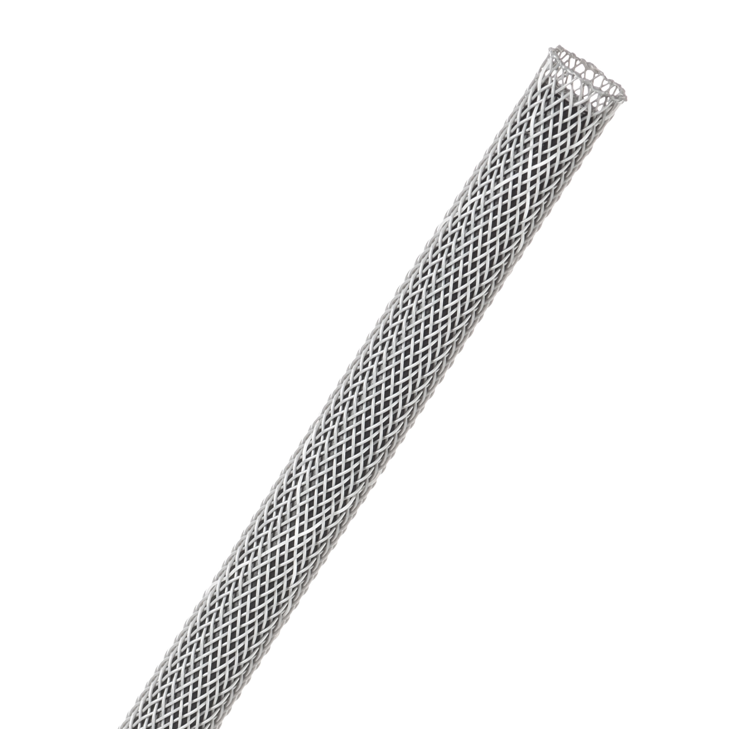 Flexo® Flame Retardant - 6.35 mm - 30.48 m - Gray w/ White Tracer