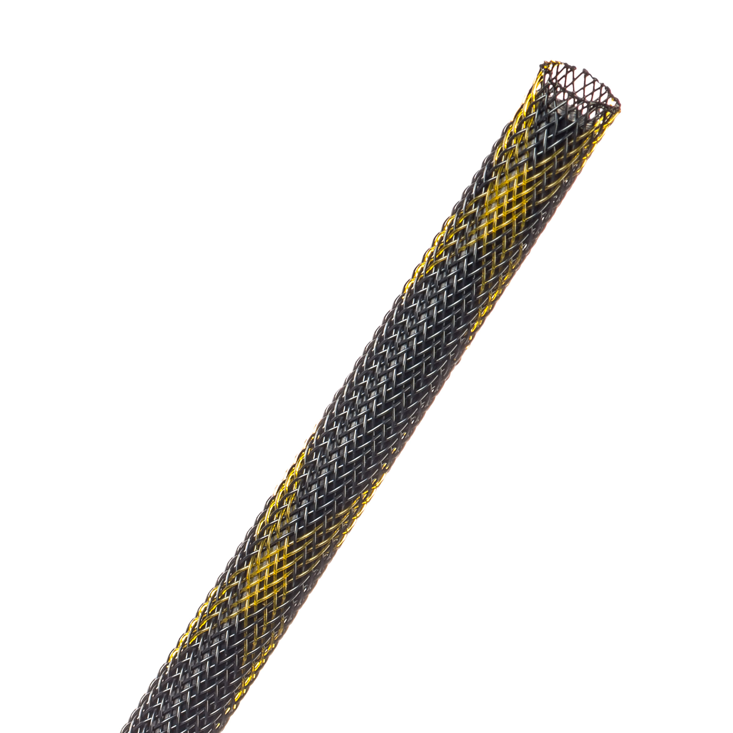 Flexo® Flame Retardant - 6.35 mm - 30.48 m - Black/Yellow Spyder