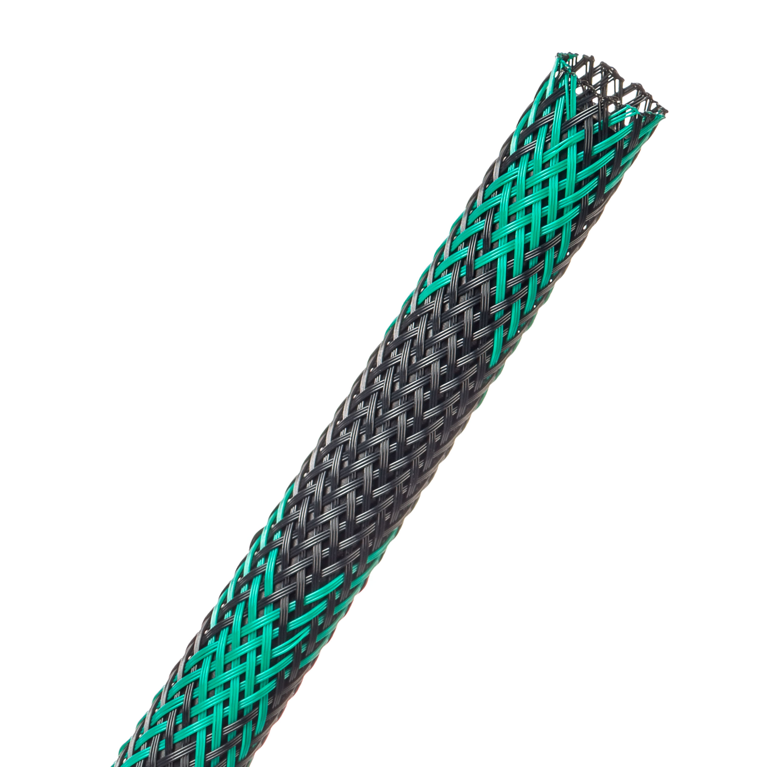 Flexo® Flame Retardant - 9.53 mm - 152.39 m - Black/Green Spyder main product photo