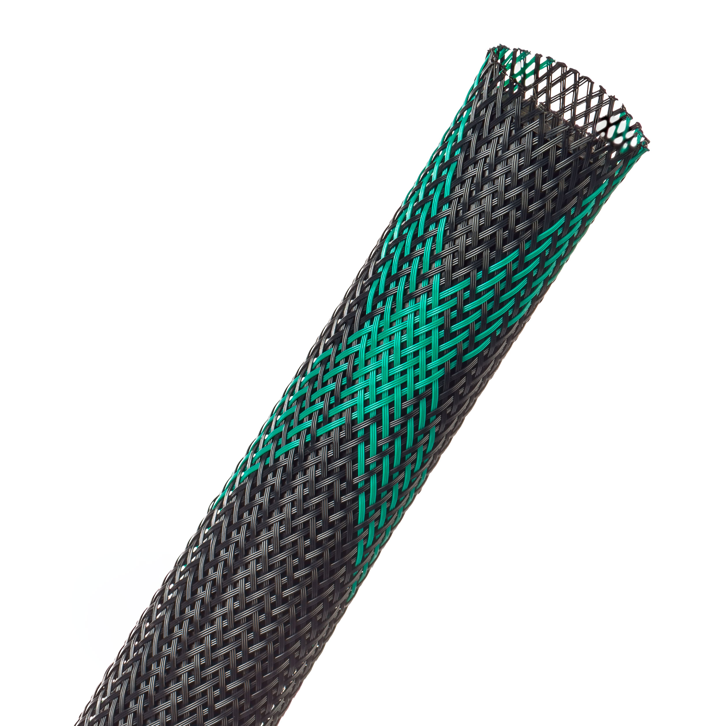 Flexo® Flame Retardant - 19 mm - 22.86 m - Black/Green Spyder