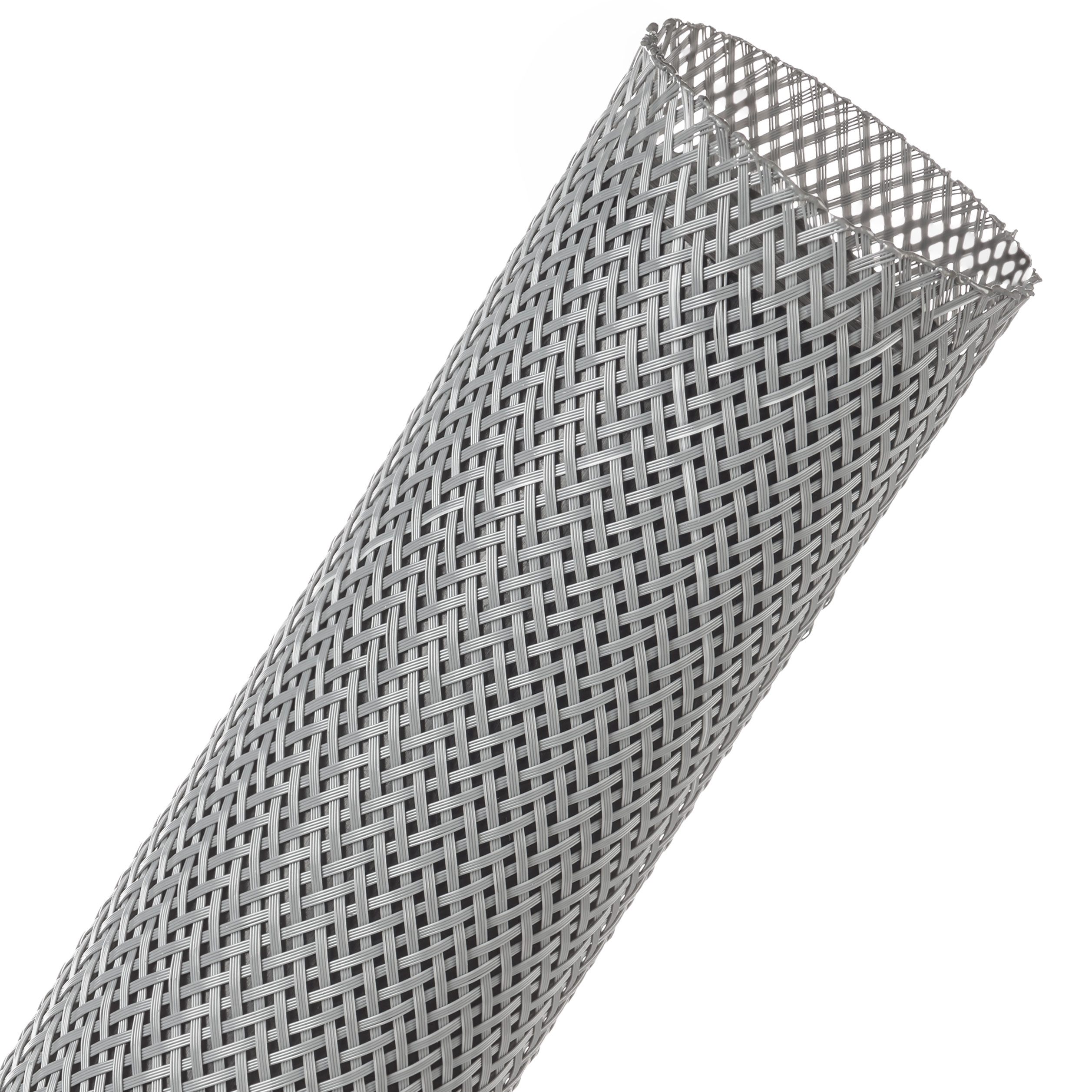 Flexo® Flame Retardant - 38.1 mm - 6.10 m - Gray w/ White Tracer
