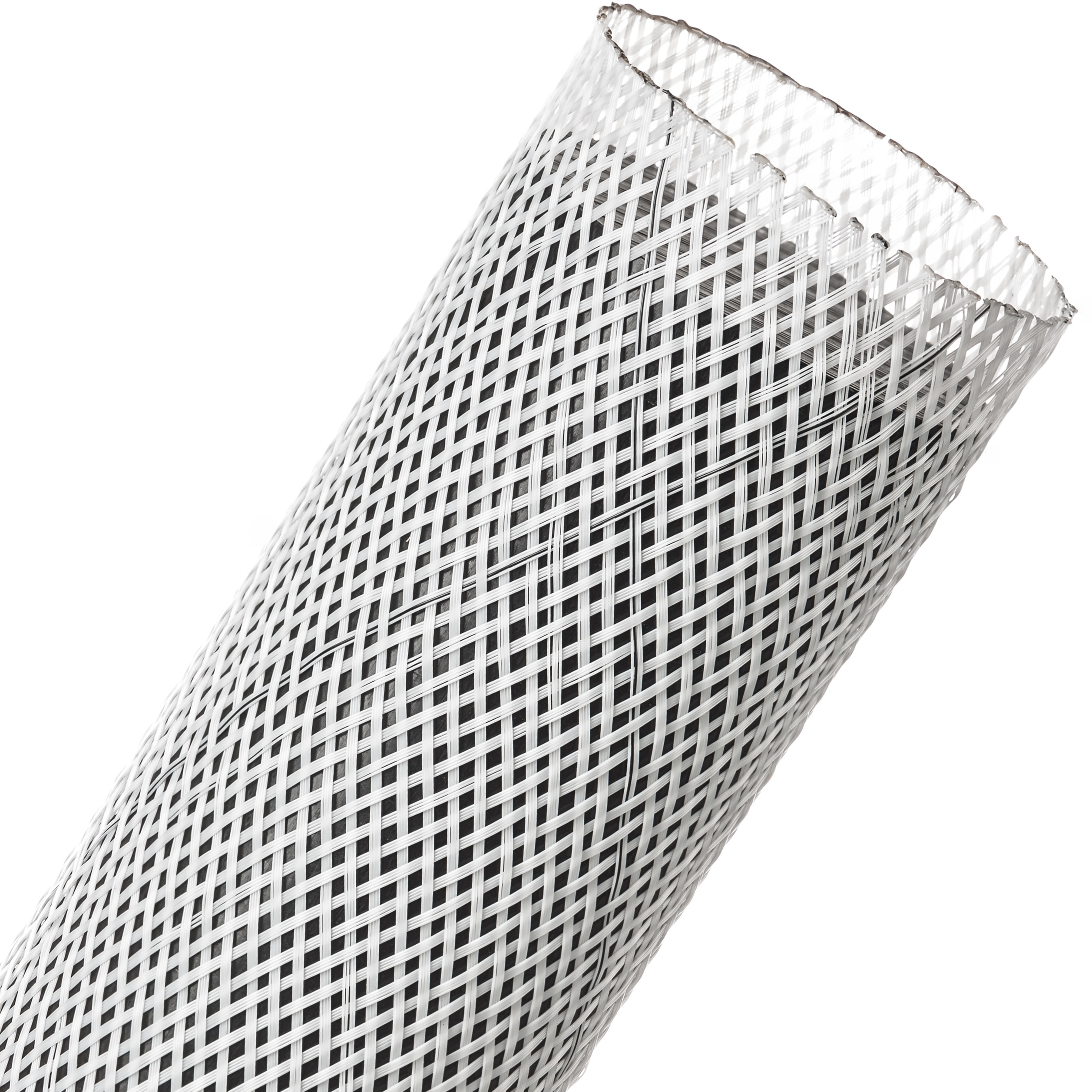 Flexo® Flame Retardant - 50.8 mm - 60.96 m - White w/ Black Tracer main product photo