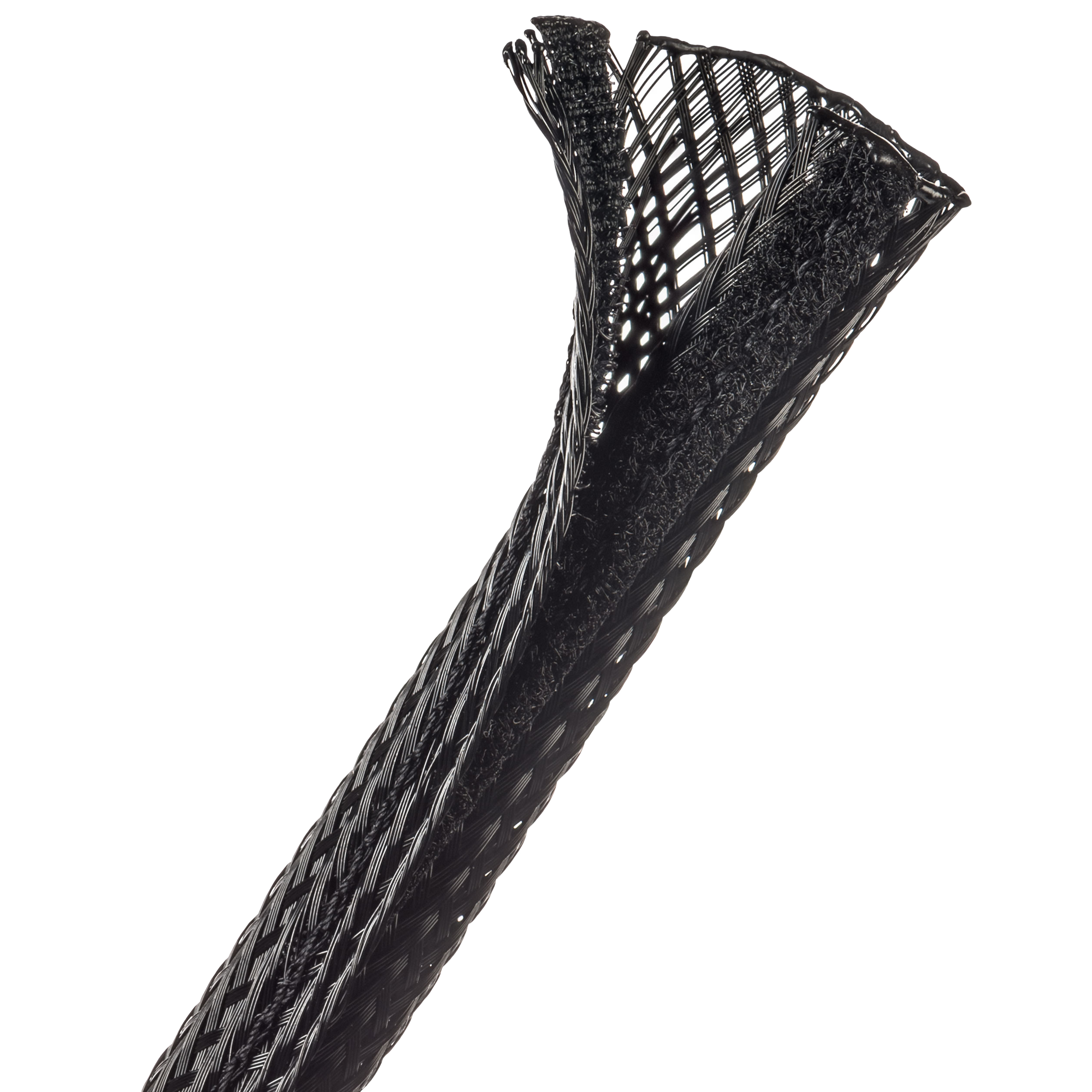 Techflex Flexo Wrap - FWN0.50BK-100FT - Split Cable Protector - 12.7 mm - 30.48 m - Black