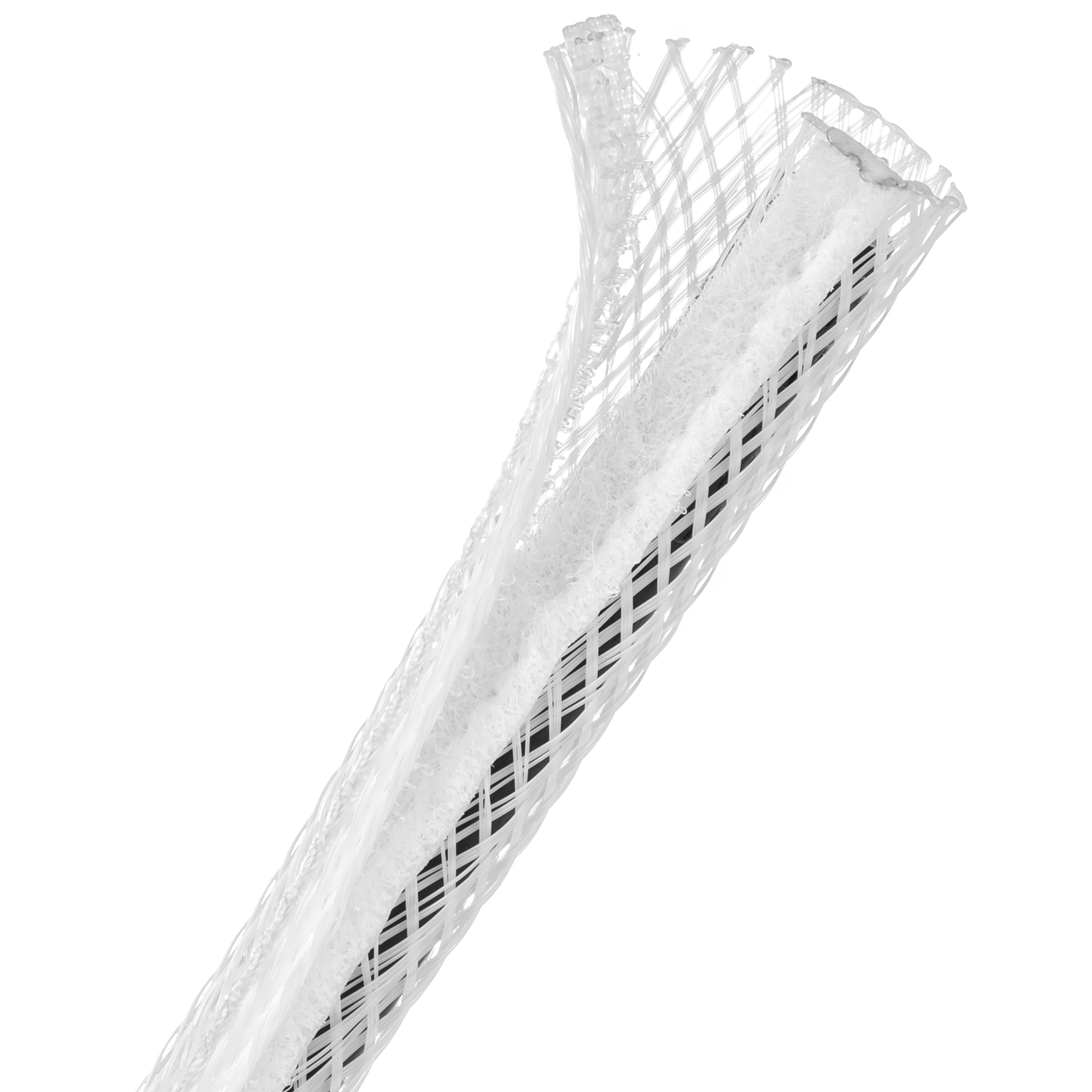 Techflex Flexo Wrap - FWN0.50WH-20FT - Split Cable Protector - 12.7 mm - 6.10 m - White