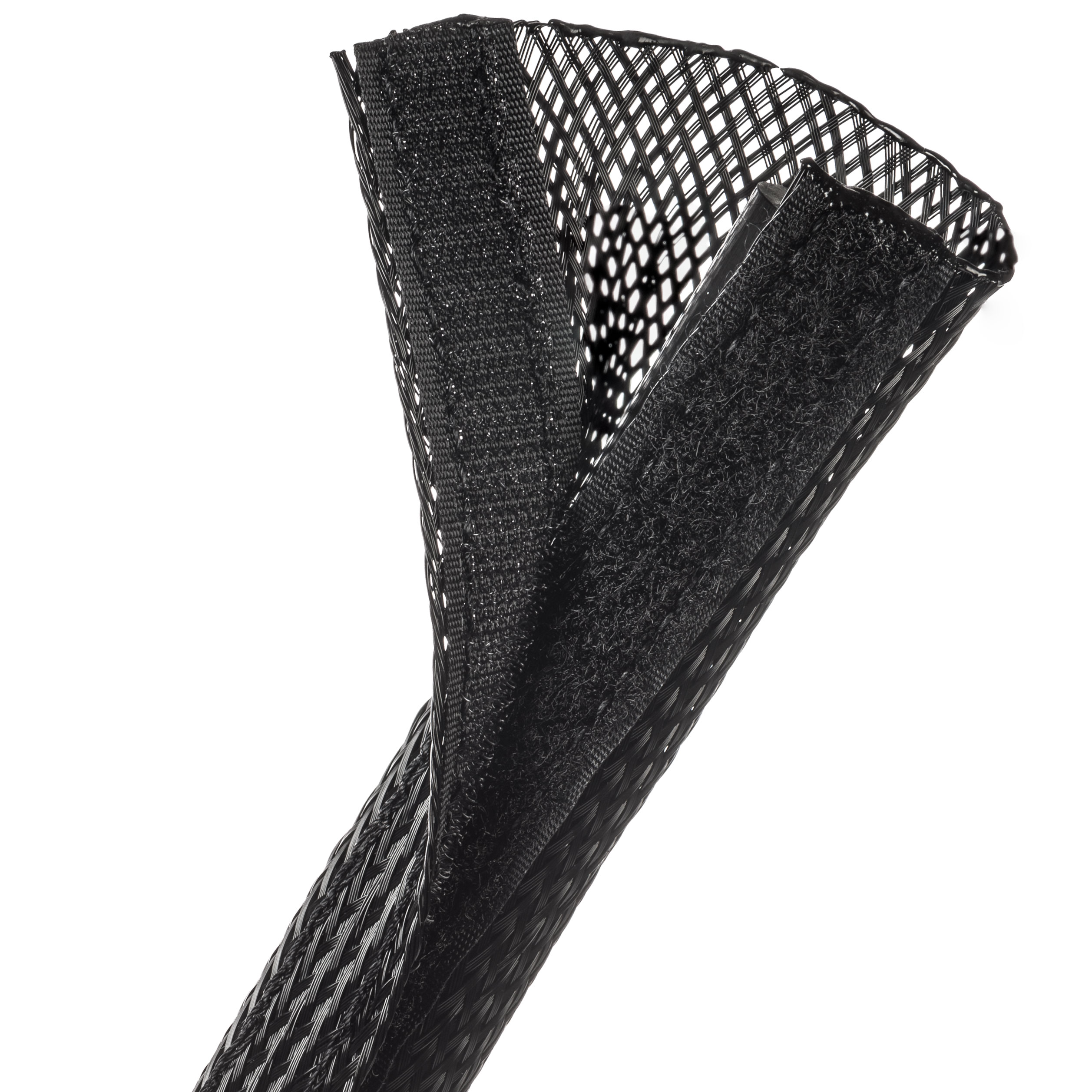 Techflex Flexo Wrap - FWN1.25BK-12FT - Protector de Cables Dividido - 31.75 mm - 3.66 m - Negro