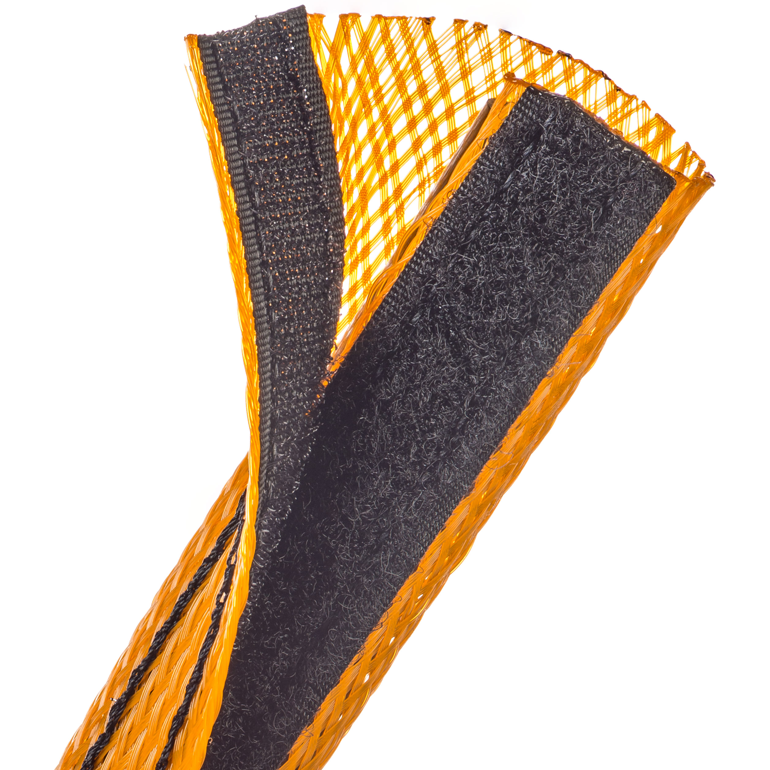 Techflex Flexo Wrap - FWN1.25OR-12FT - Split Cable Protector - 31.75 mm - 3.66 m - Orange