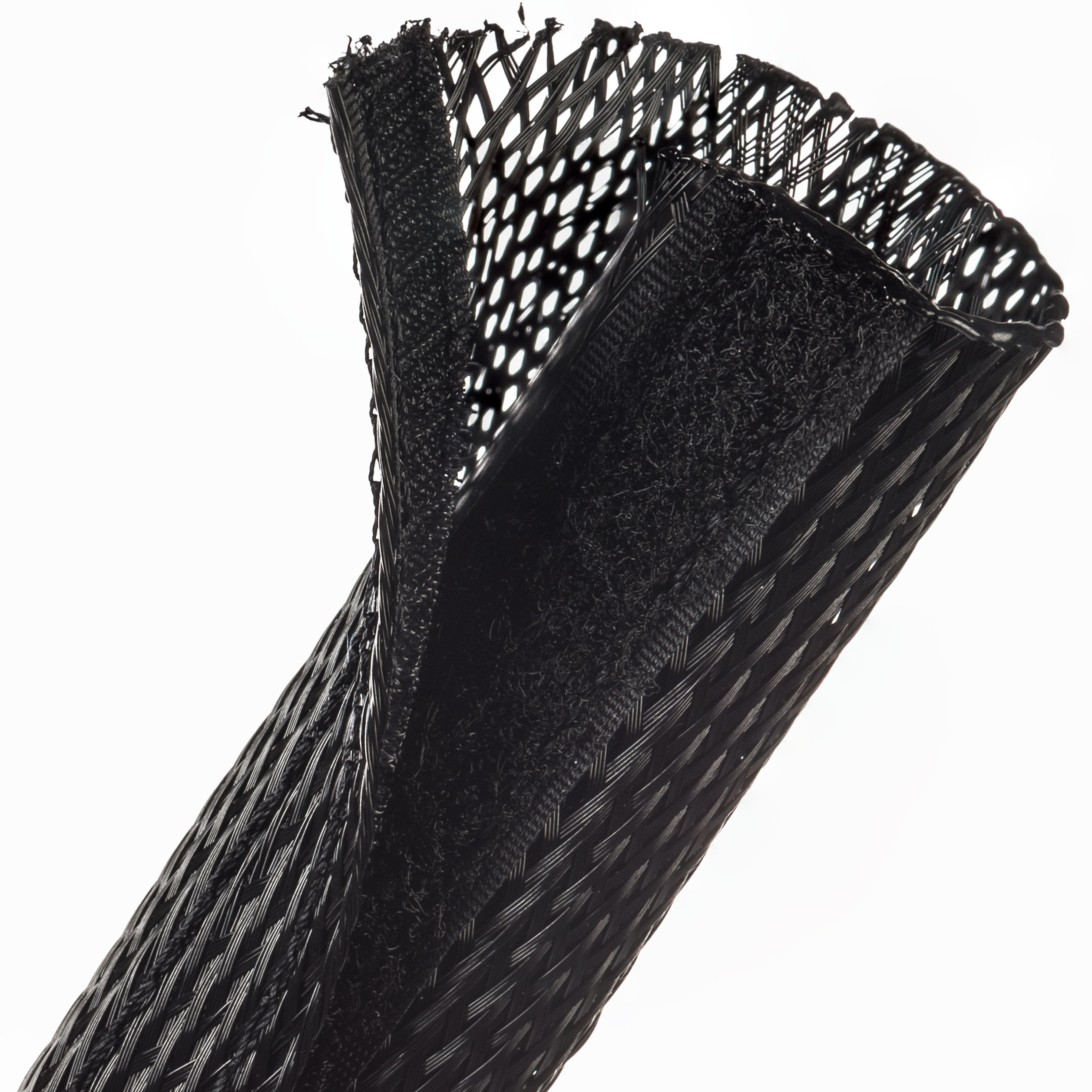 Techflex Flexo Wrap - FWN2.00BK-10FT - Split Cable Protector - 50.8 mm - 3.05 m - Black main product photo