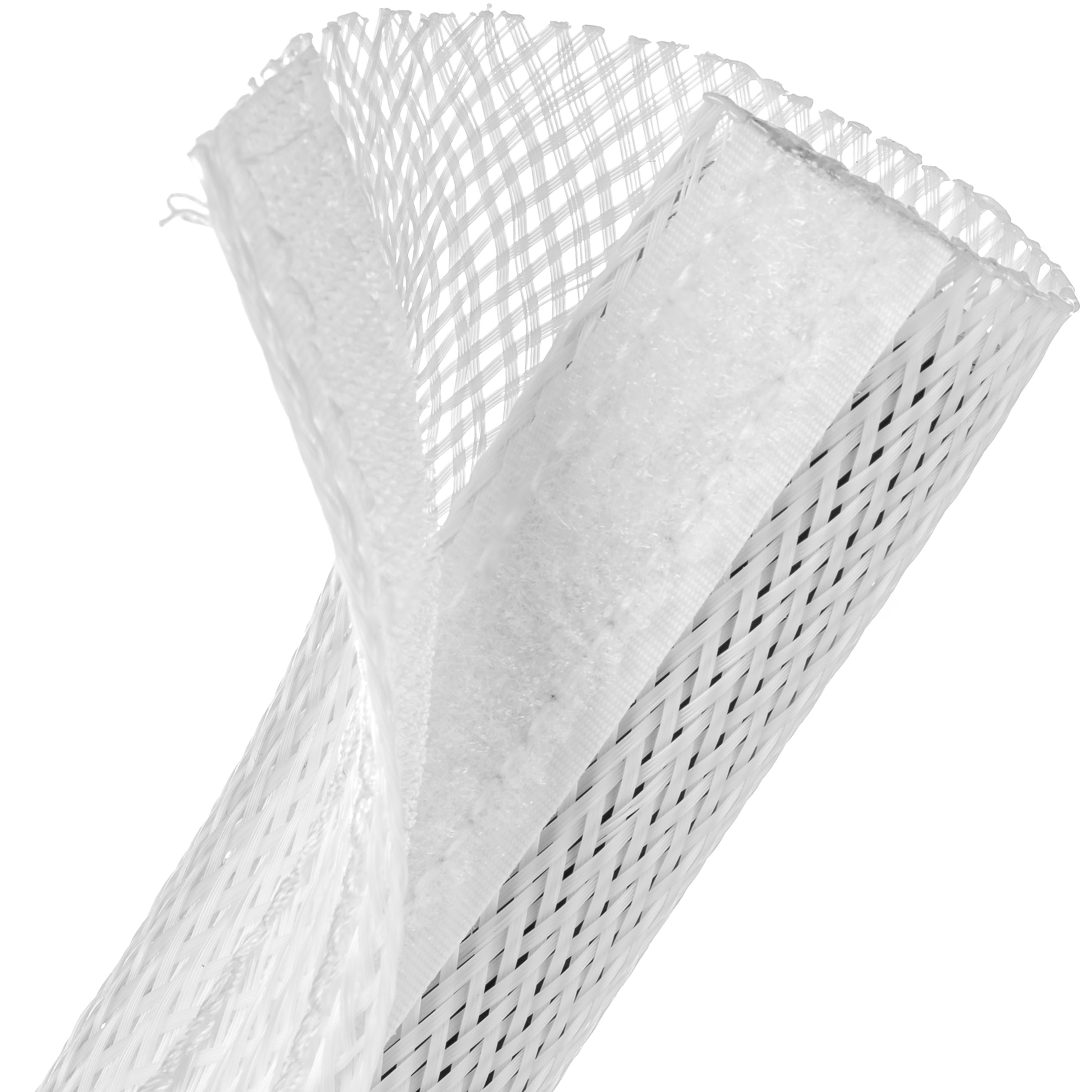Techflex Flexo Wrap - FWN2.00WH-10FT - Split Cable Protector - 50.8 mm - 3.05 m - White main product photo