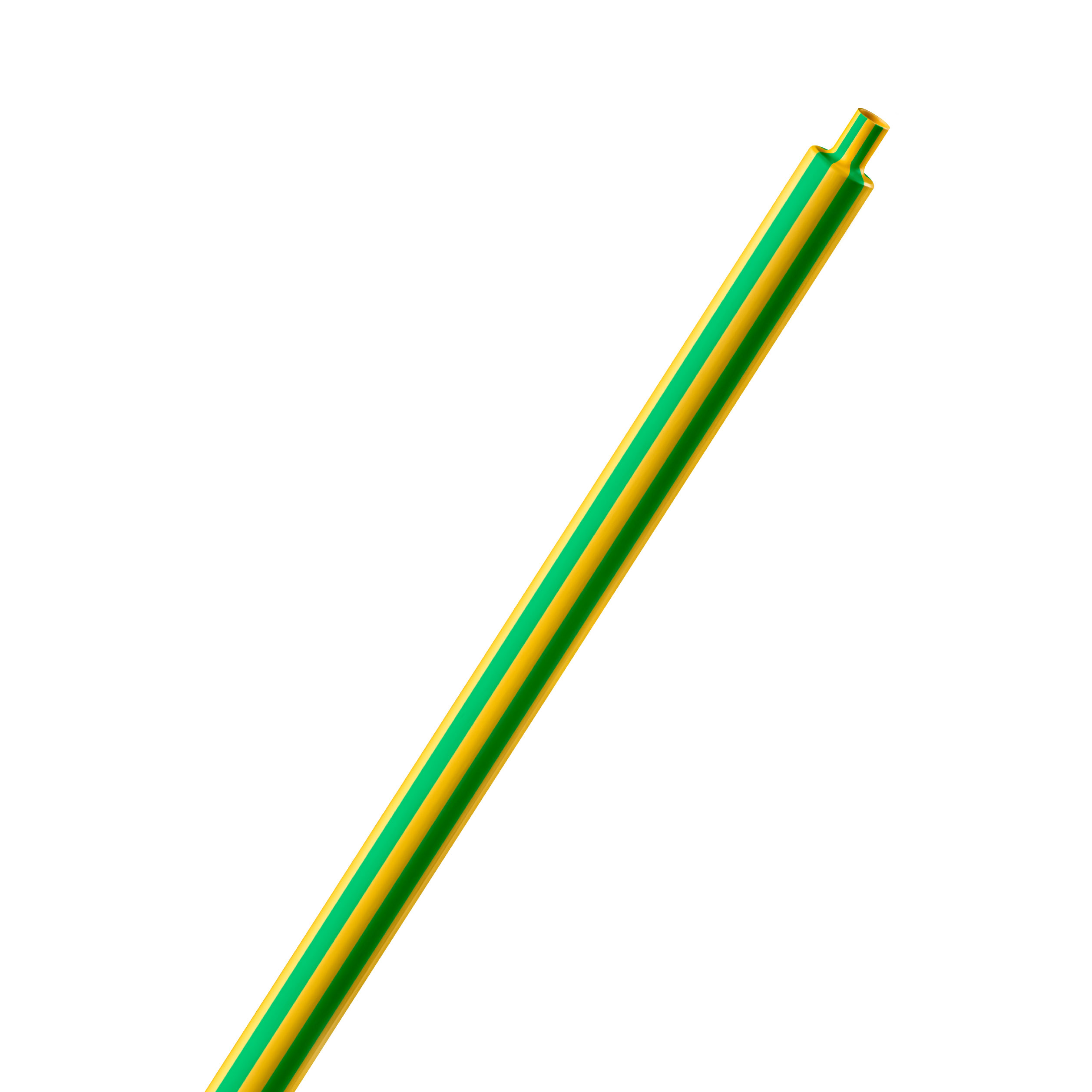 Shrinkflex® 2:1 Polyolefin - 3.18 mm - 7.62 m - Yellow/Green main product photo