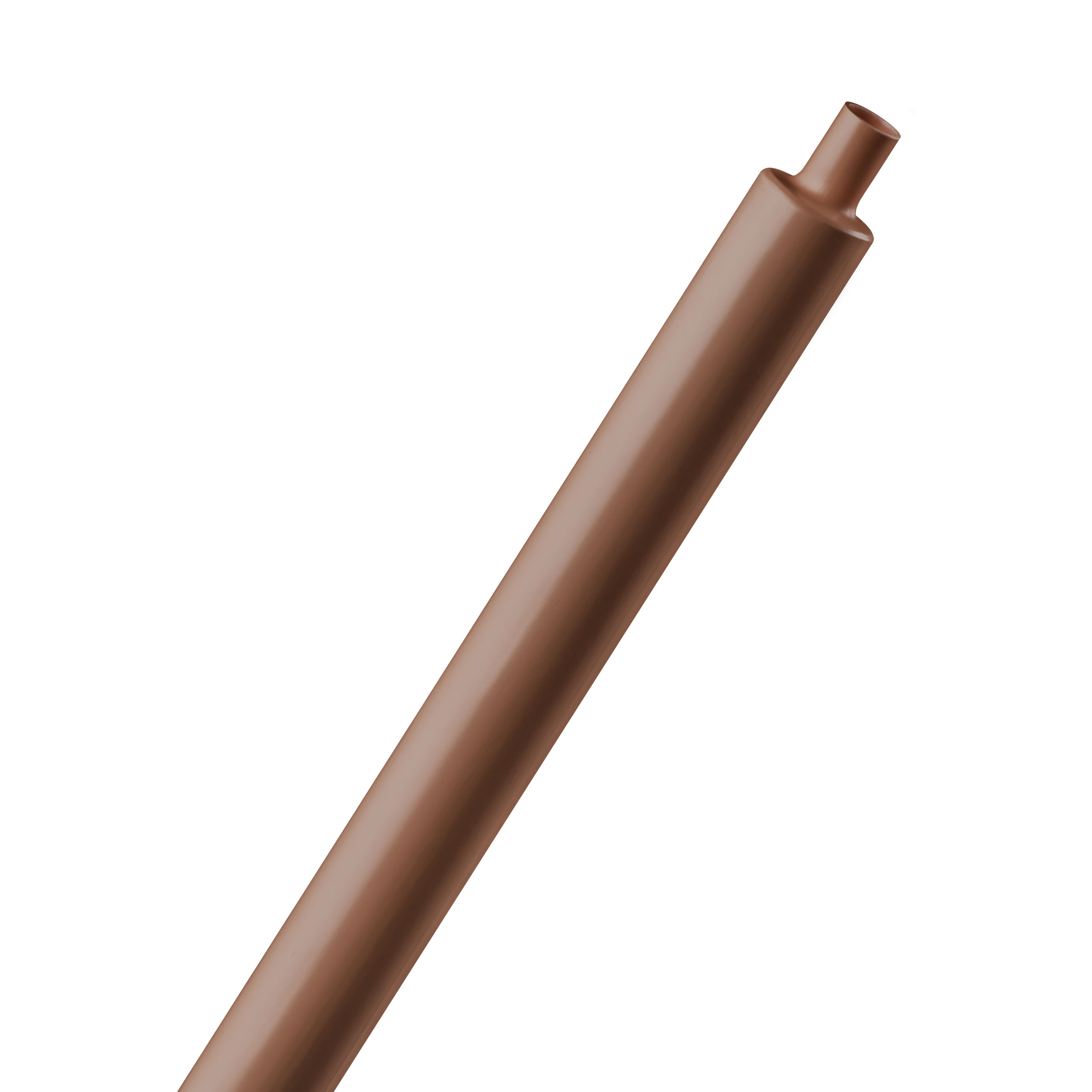 Shrinkflex® 2:1 Polyolefin - 6.35 mm - 7.62 m - Brown main product photo