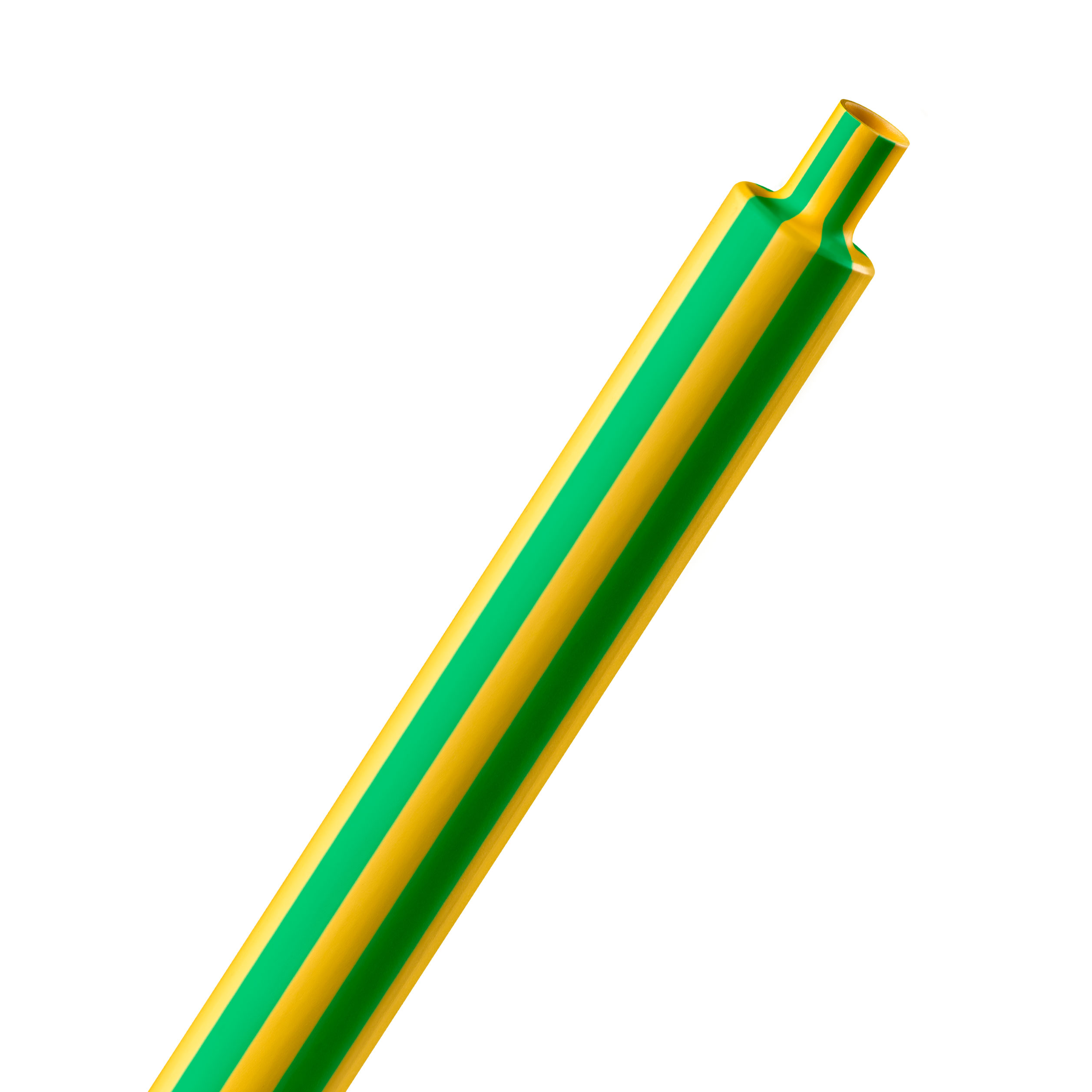 Shrinkflex® 2:1 Polyolefin - 9.53 mm - 60.96 m - Yellow/Green main product photo