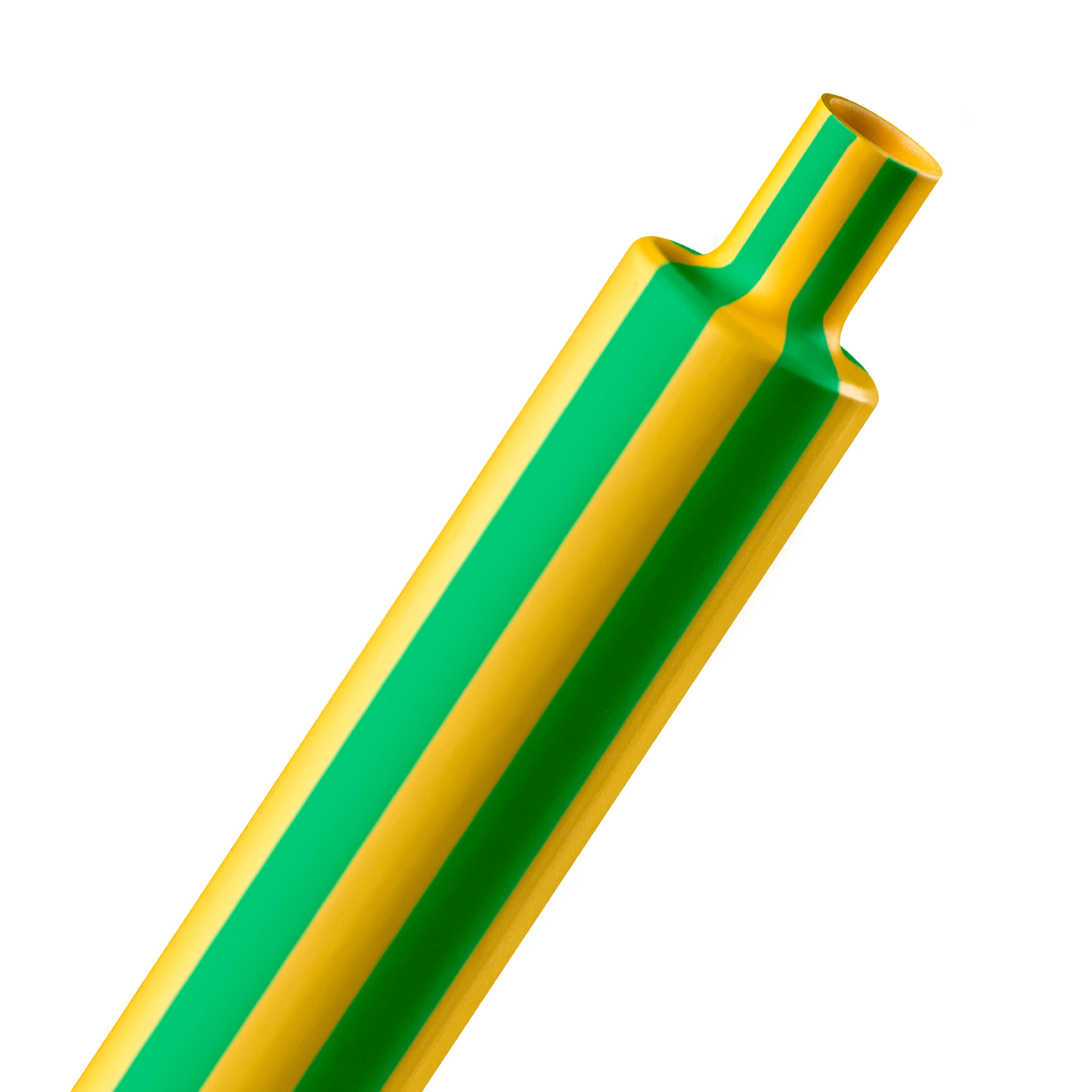 Shrinkflex® 2:1 Polyolefin - 25.4 mm - 7.62 m - Yellow/Green main product photo