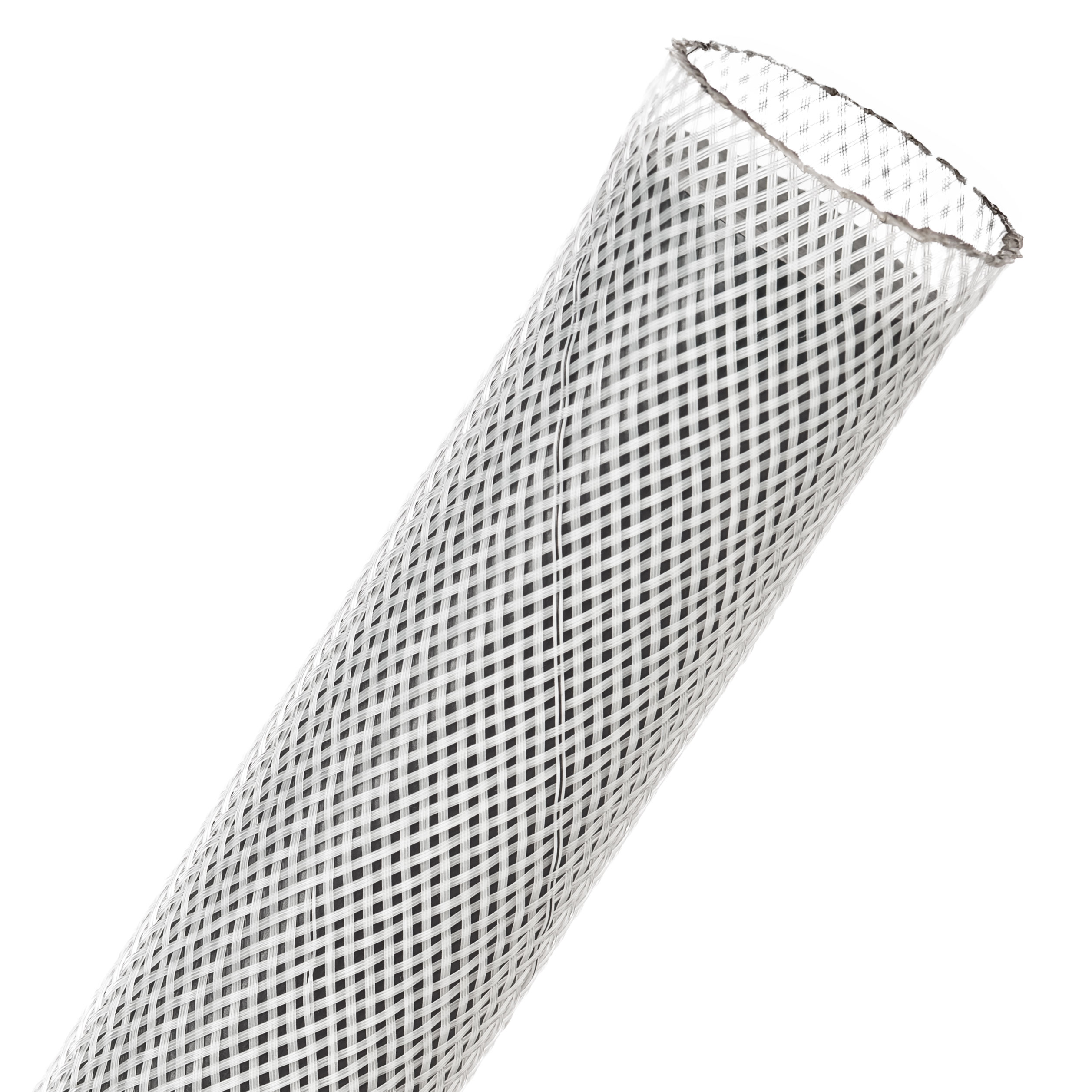 Flexo® Halar® - 31.75 mm - 15.24 m - White w/ Black Tracer main product photo