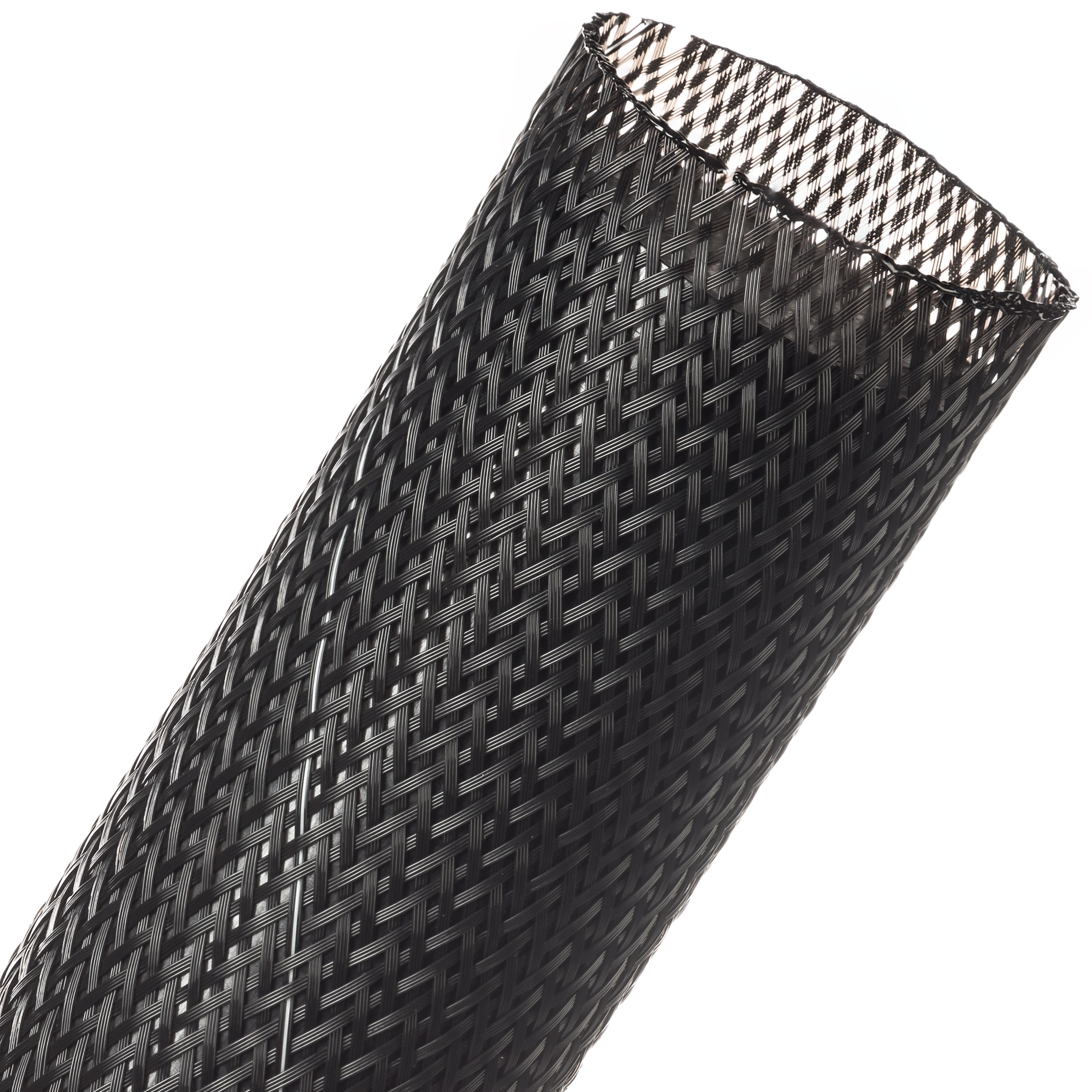Flexo® Halar® - 44.45 mm - 9.14 m - Black w/ White Tracer