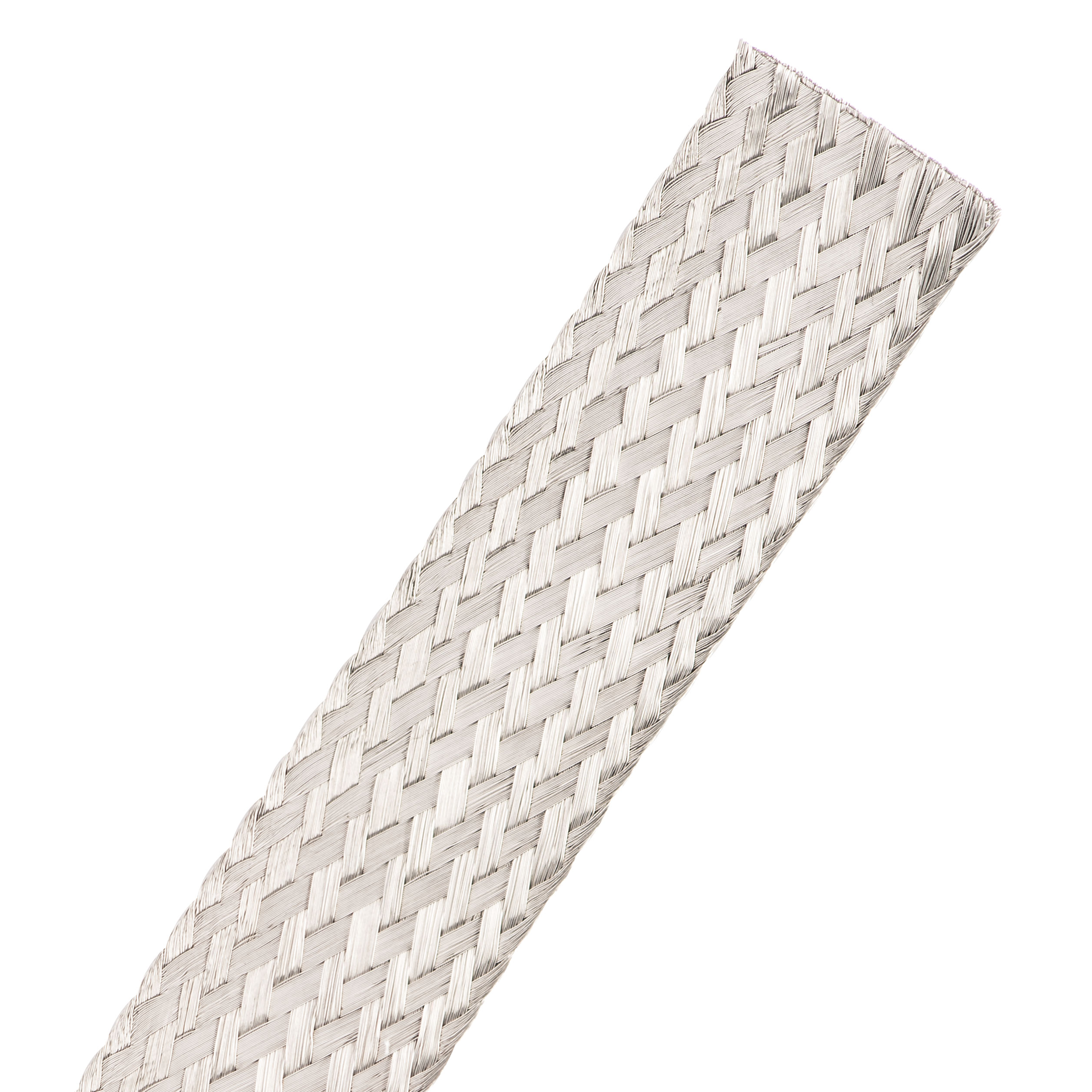 Tinned Copper Flat - 25.4 mm - 30.48 m - Silver