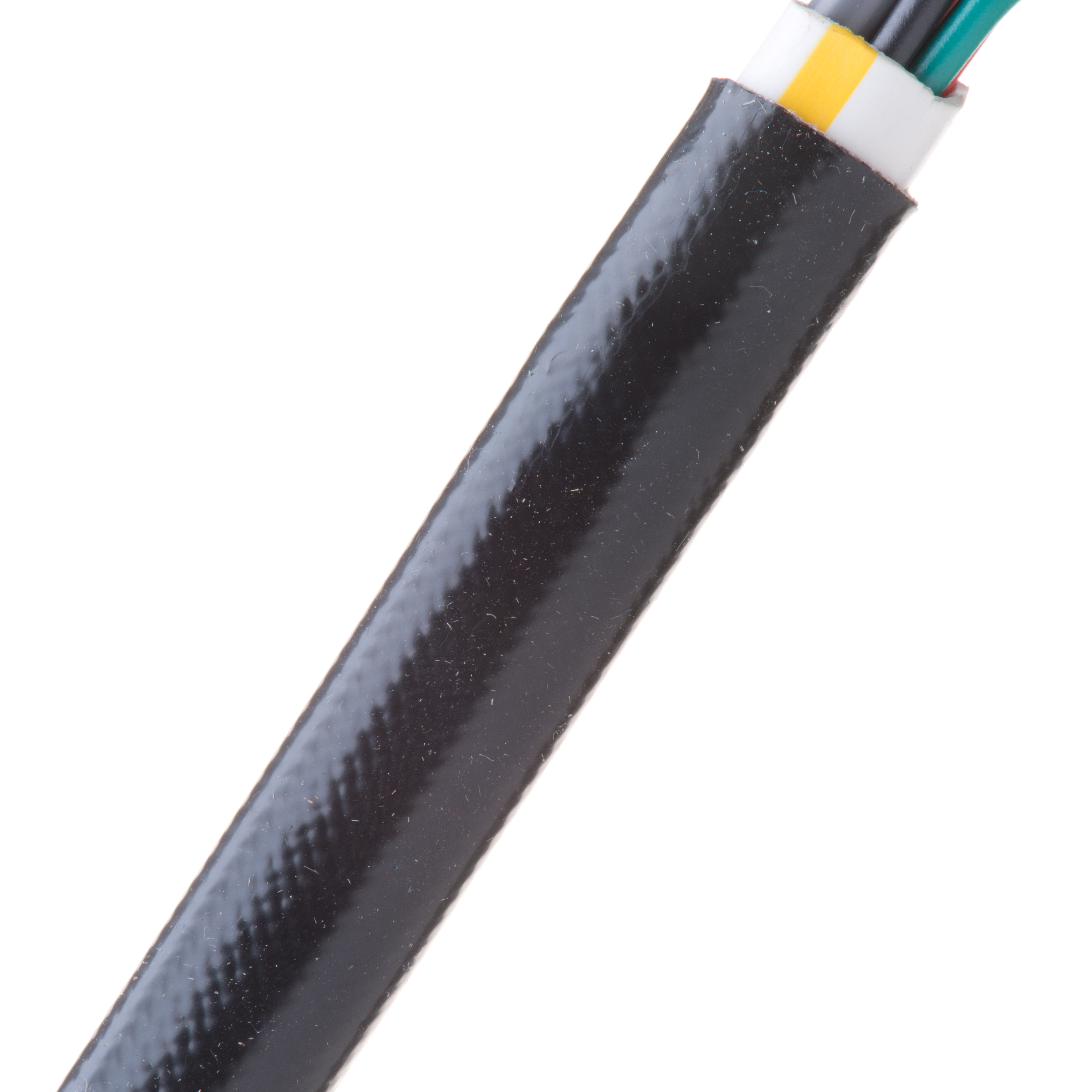 FR Silicone Flex Glass - Grade A - 9.53 mm - 15.24 m - Black main product photo