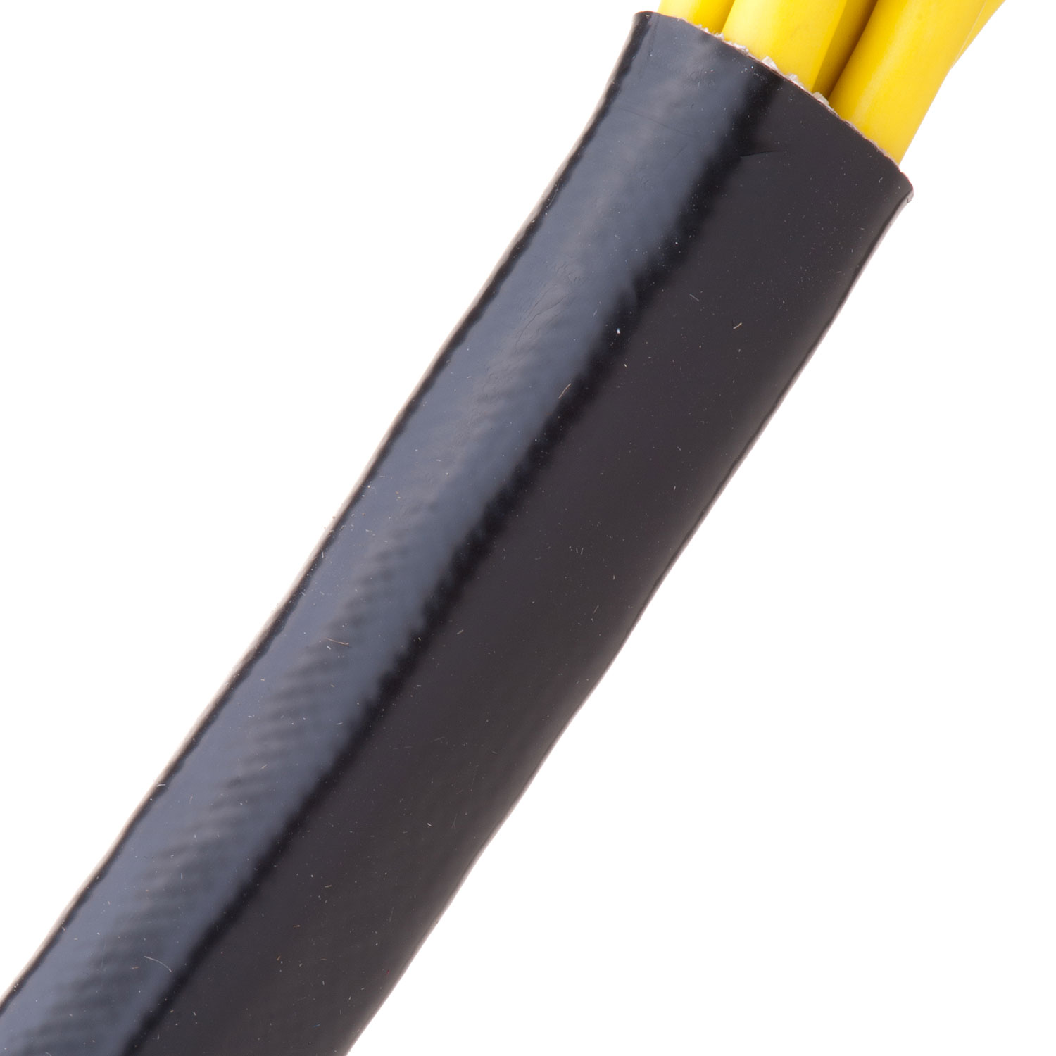 FR Silicone Flex Glass - Grade A - 12.7 mm - 30.48 m - Black main product photo