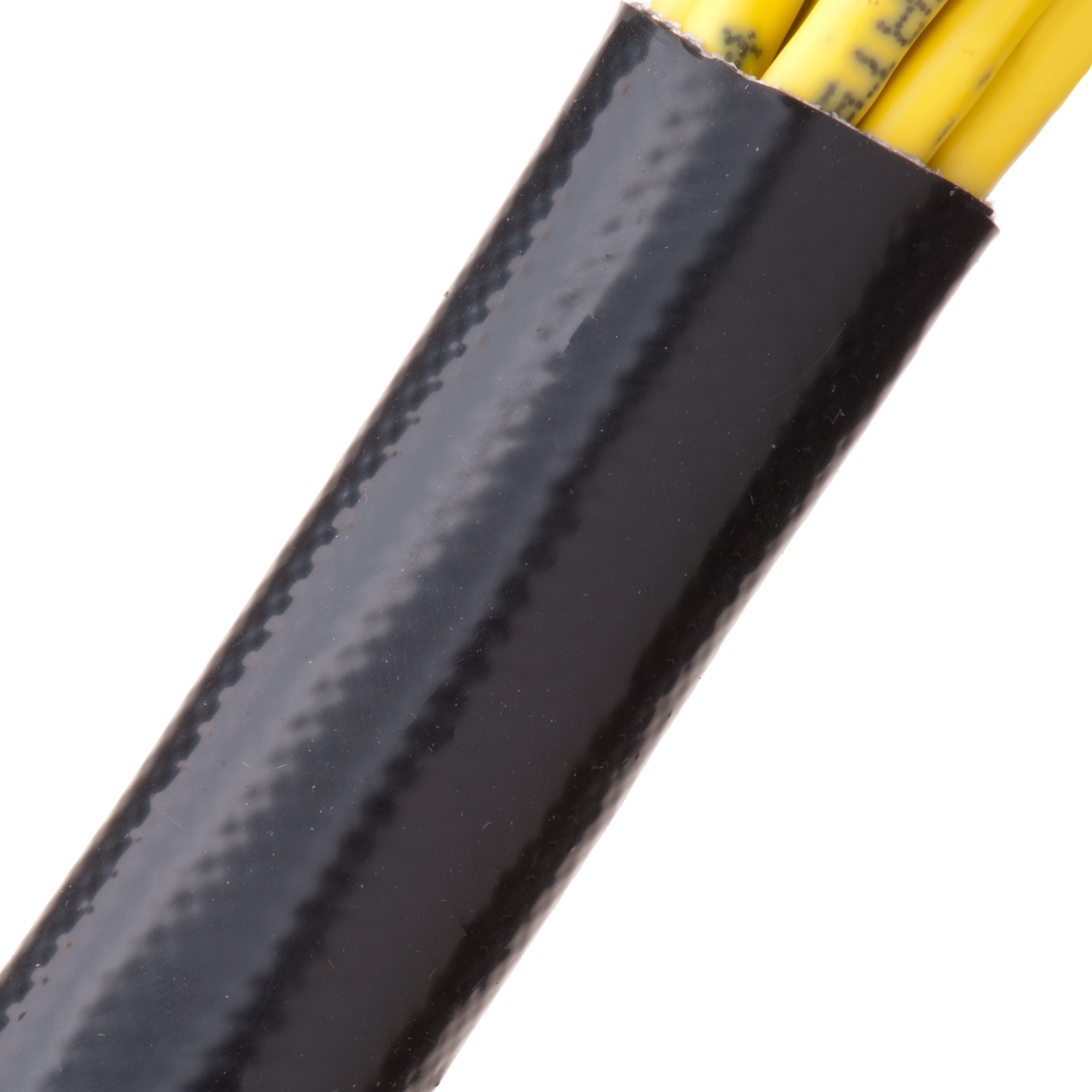 FR Silicone Flex Glass - Grade A - 19 mm - 30.48 m - Black