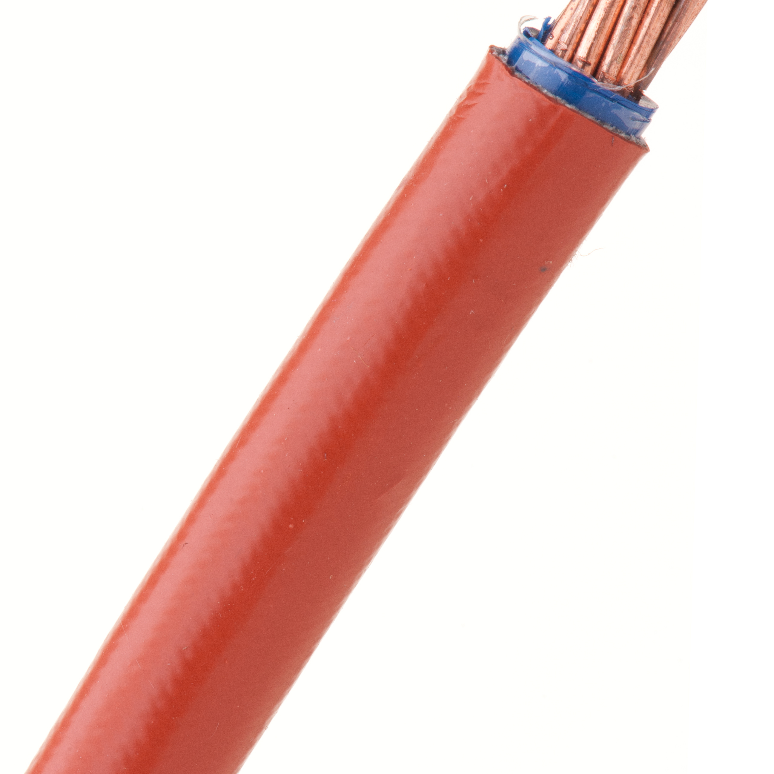 Silicone FR A Fiberglass 2 AWG - 76.20 m - Red main product photo