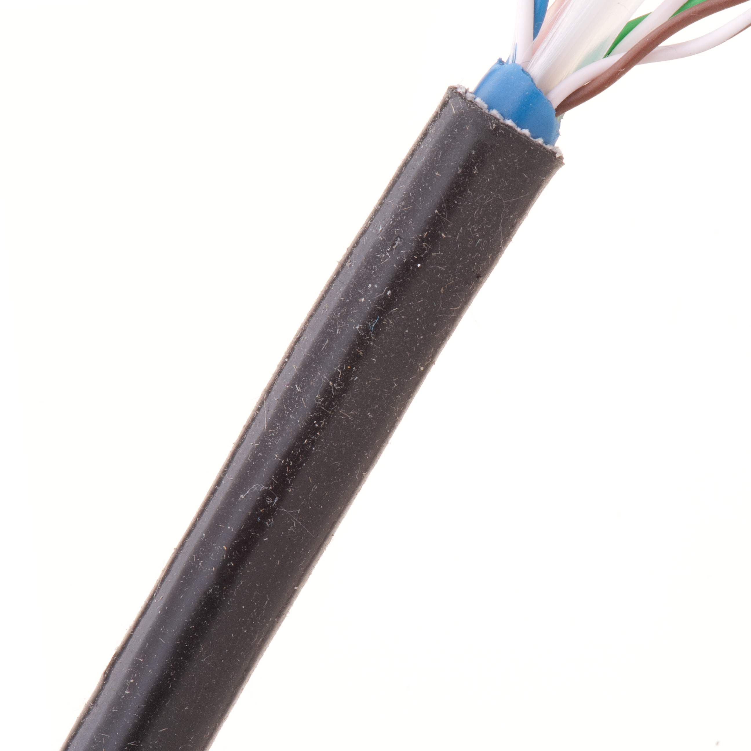 Silicone FR A Fiberglass 3 AWG - 30.48 m - Black