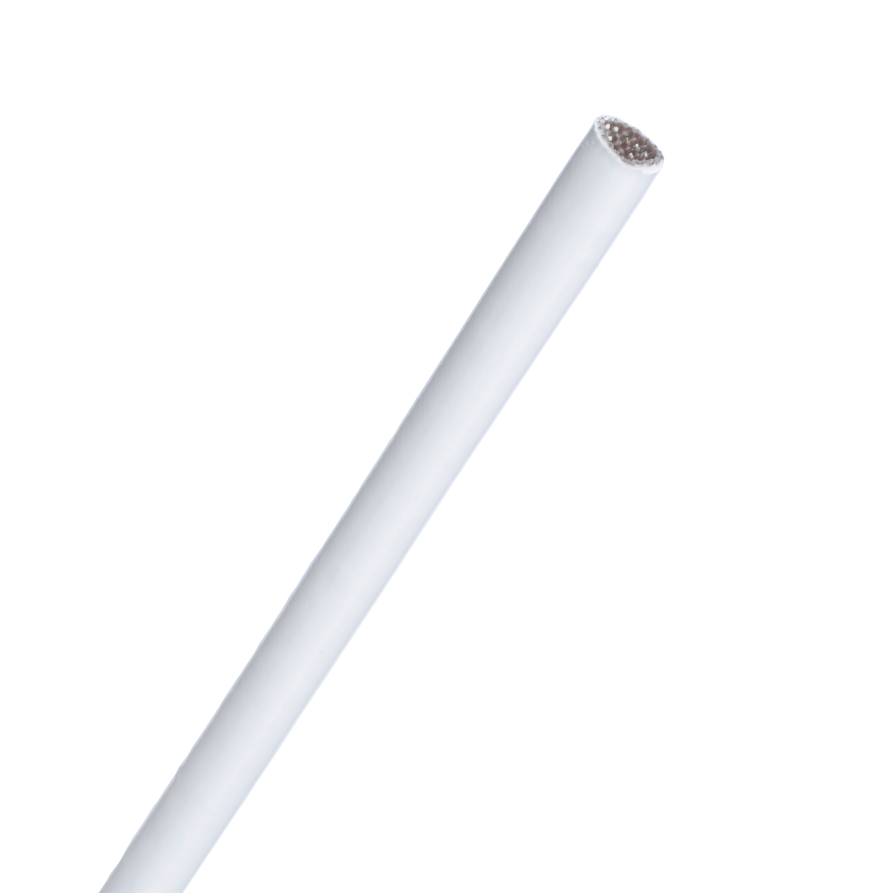 Silicone FR A Fiberglass 4 AWG - 30.48 m - White main product photo