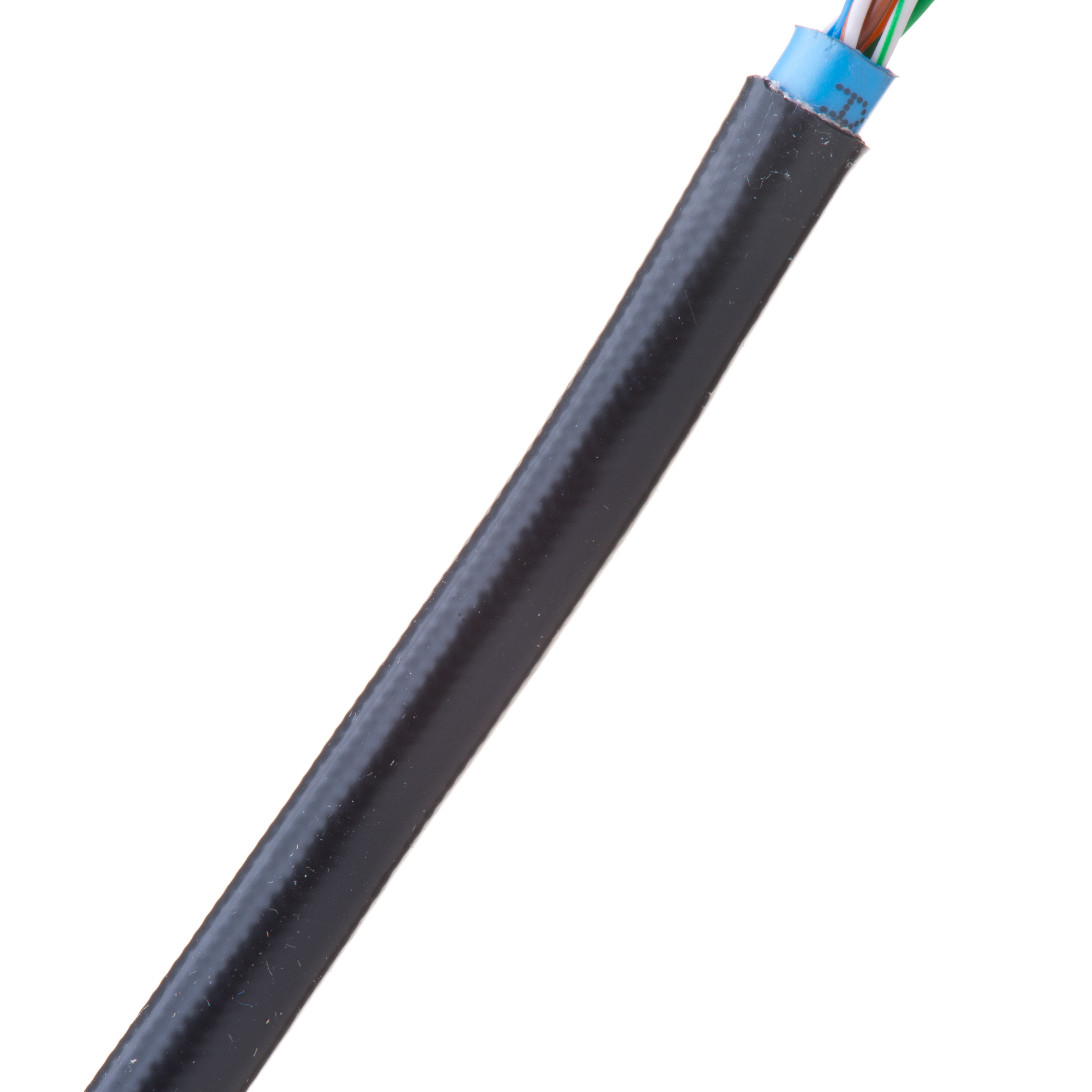 Silicone FR A Fiberglass 5 AWG - 30.48 m - Black