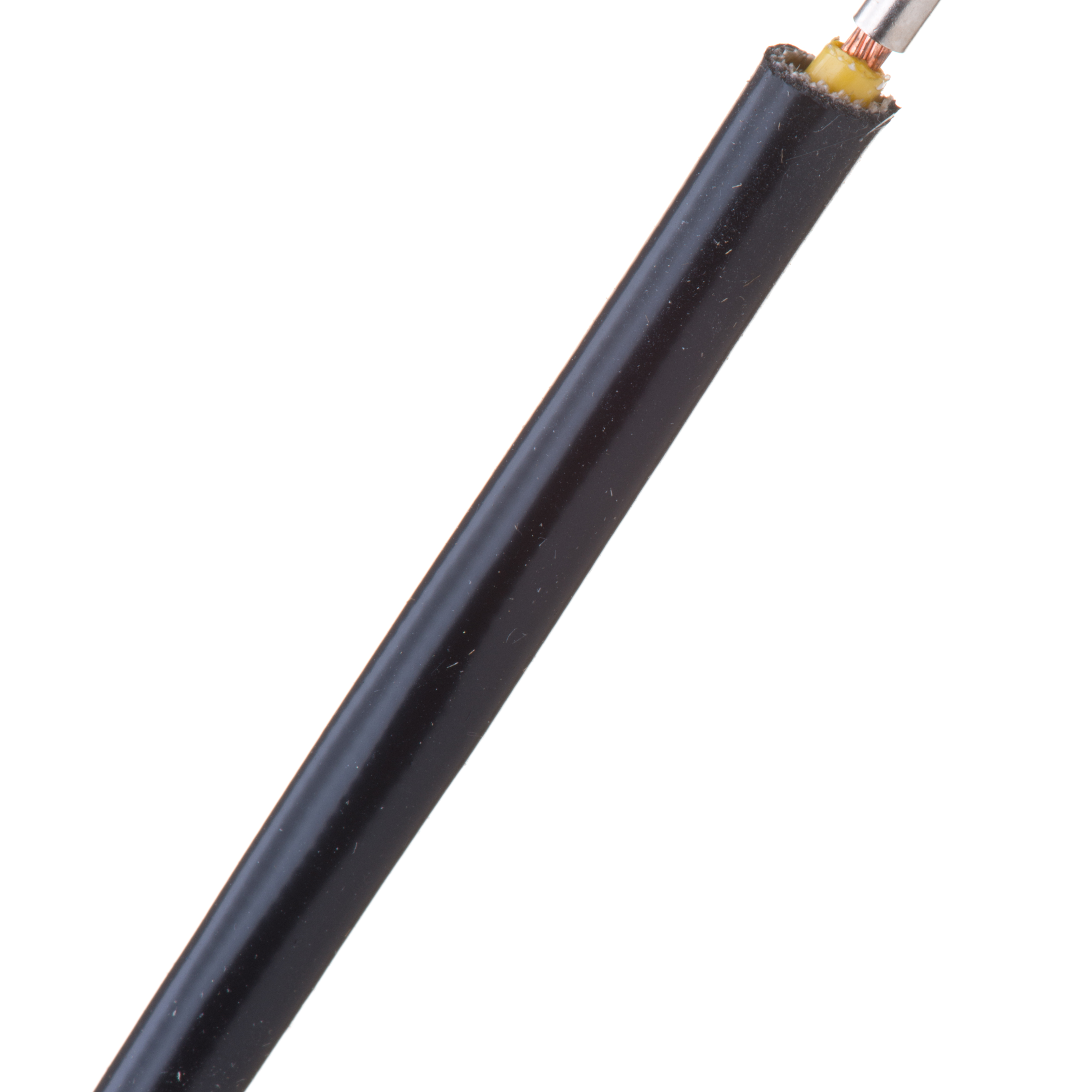 Silicone FR A Fiberglass 7 AWG - 30.48 m - Black main product photo