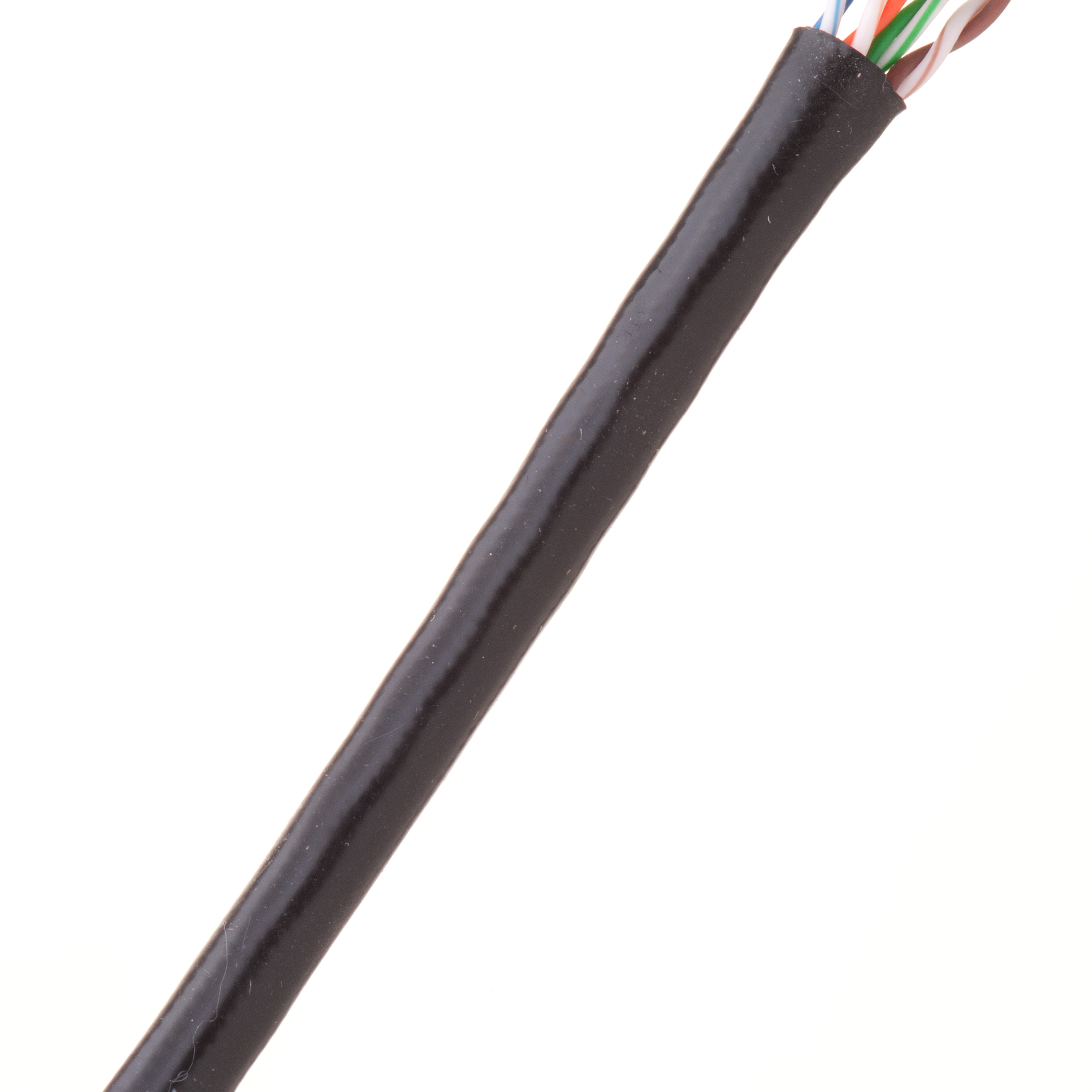 Silicone FR A Fiberglass 8 AWG - 76.20 m - Black main product photo