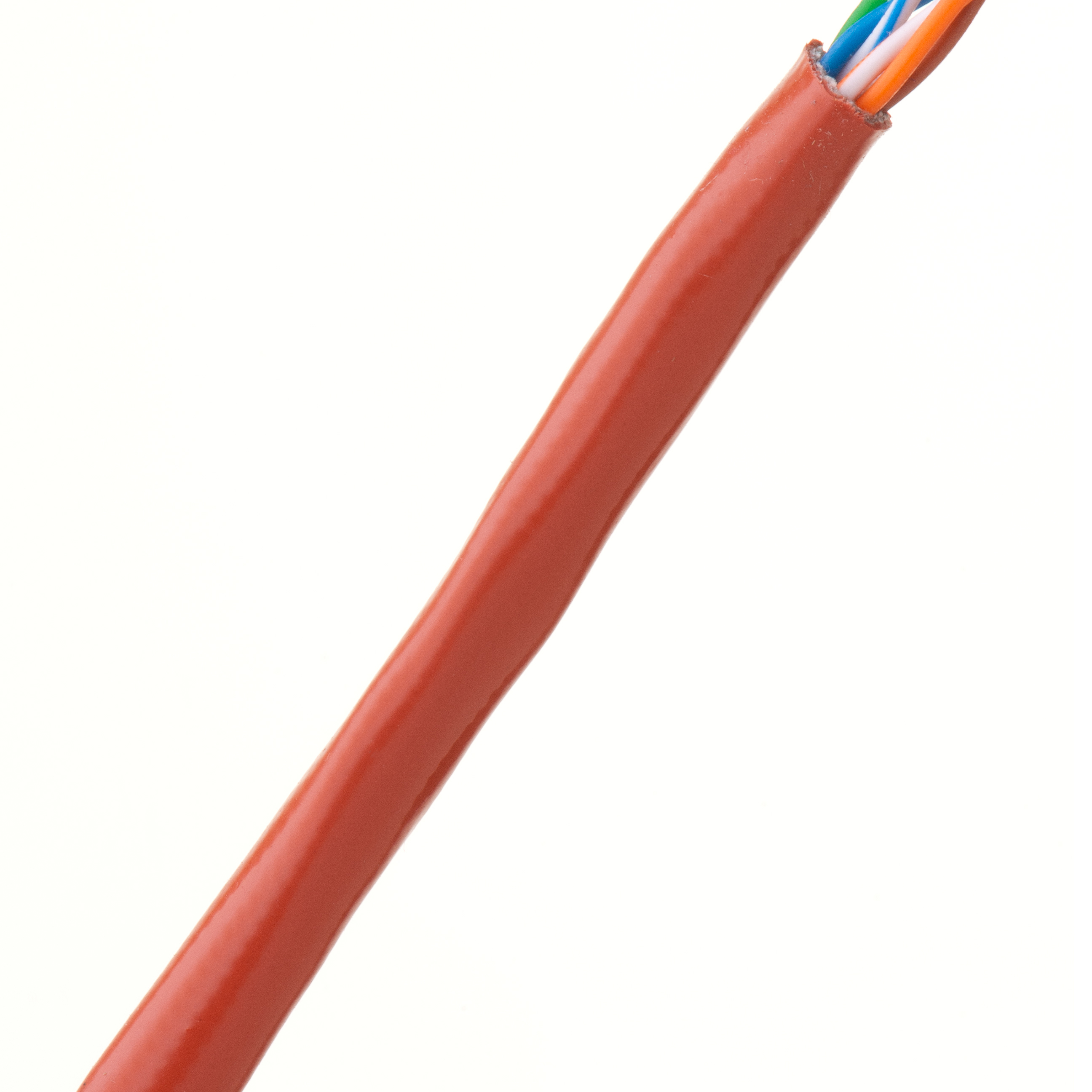 Silicone FR A Fiberglass 8 AWG - 76.20 m - Red main product photo