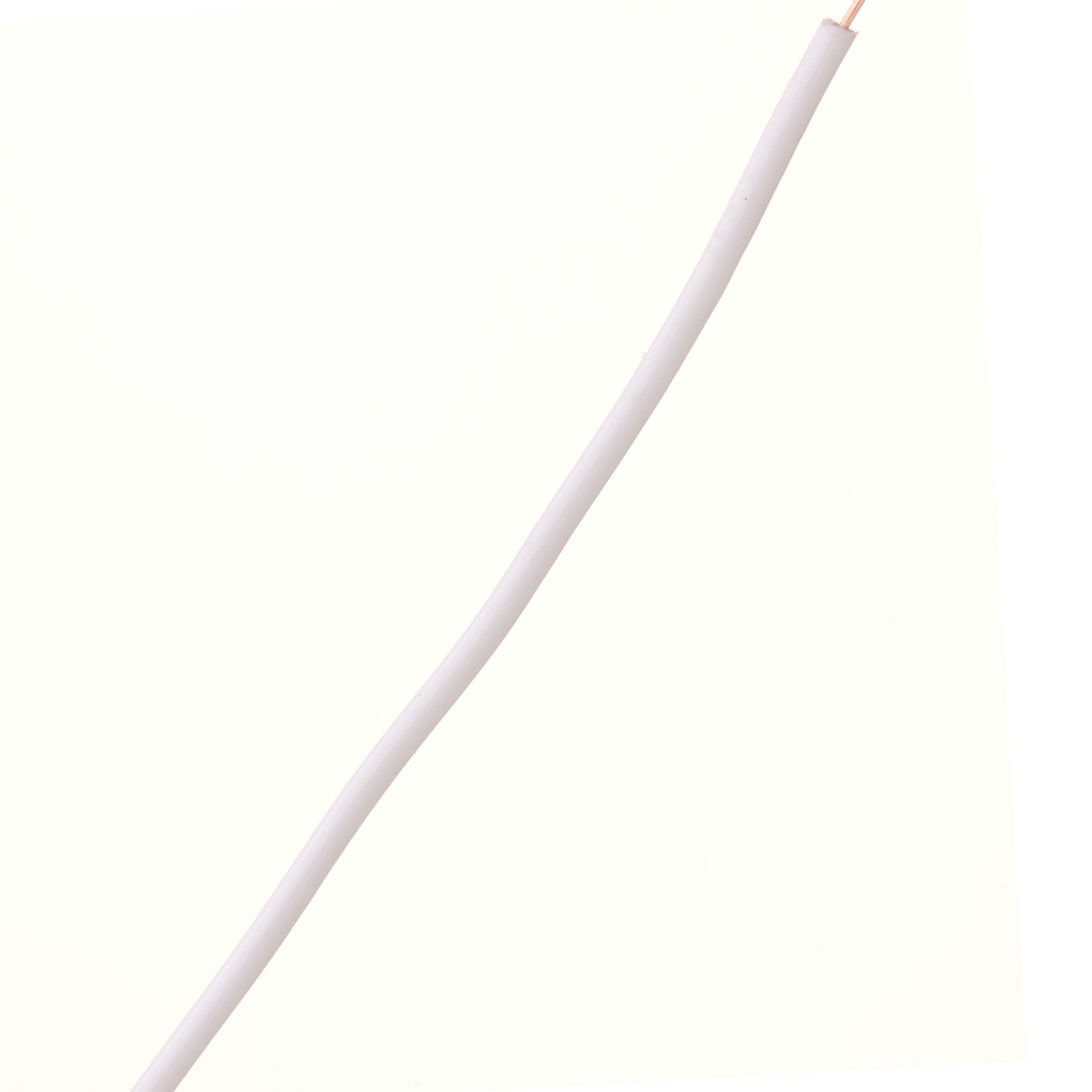 Silicone FR A Fiberglass 22AWG - 76.20 m - White