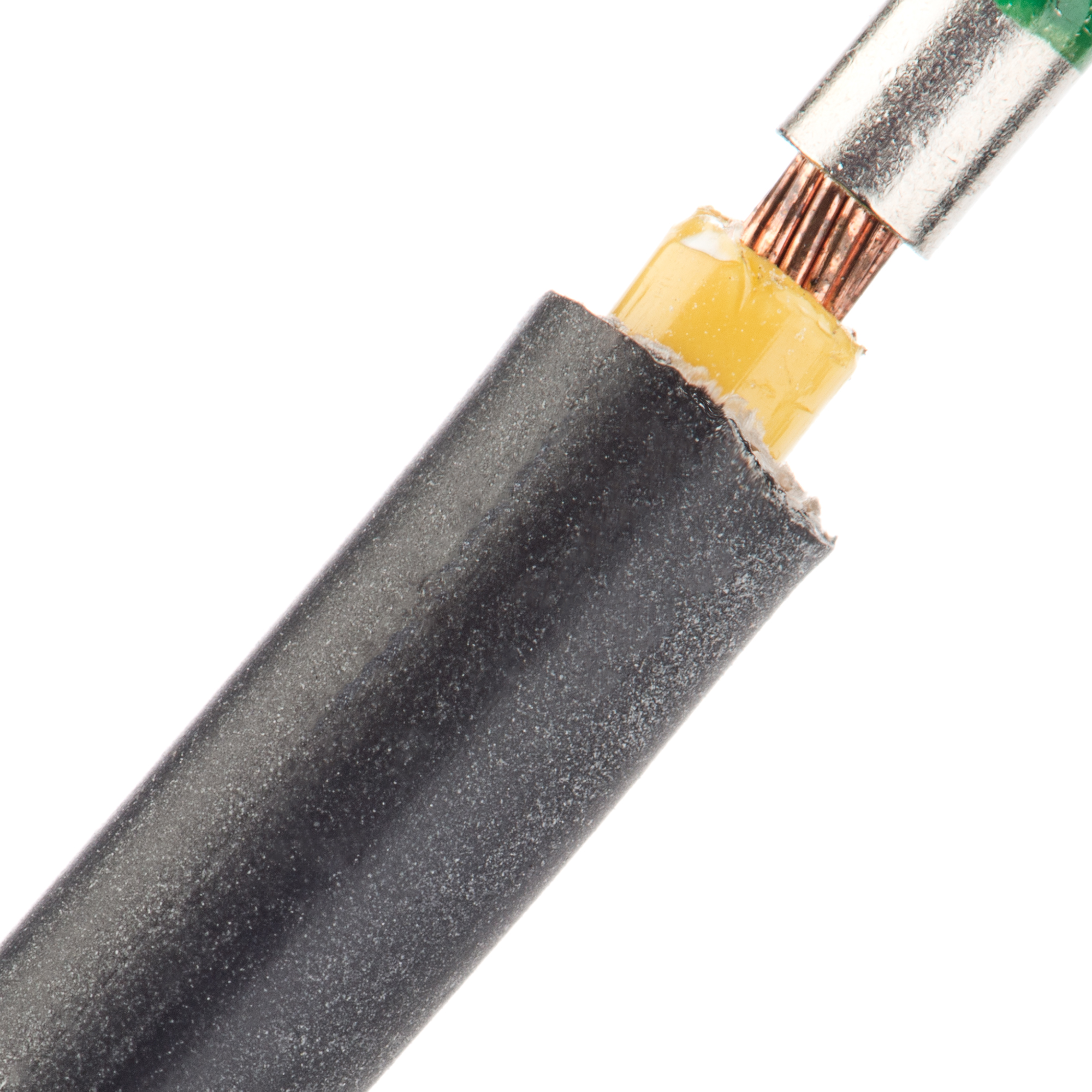 Silicone Gr A Fiberglass 9 AWG - 30.48 m - Black