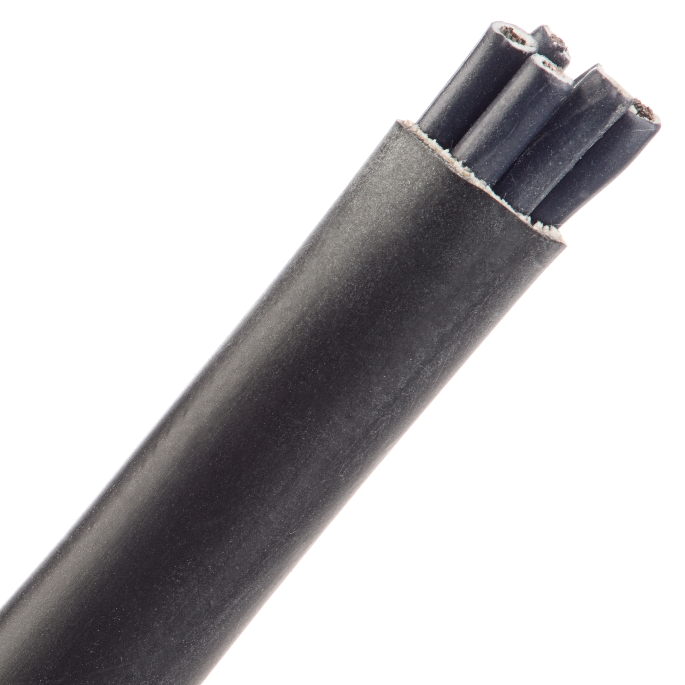 Flex Glass Silicone - Silicone Coated Fiberglass Sleeving - Grade C - 11.1 mm - 15.24 m - Black