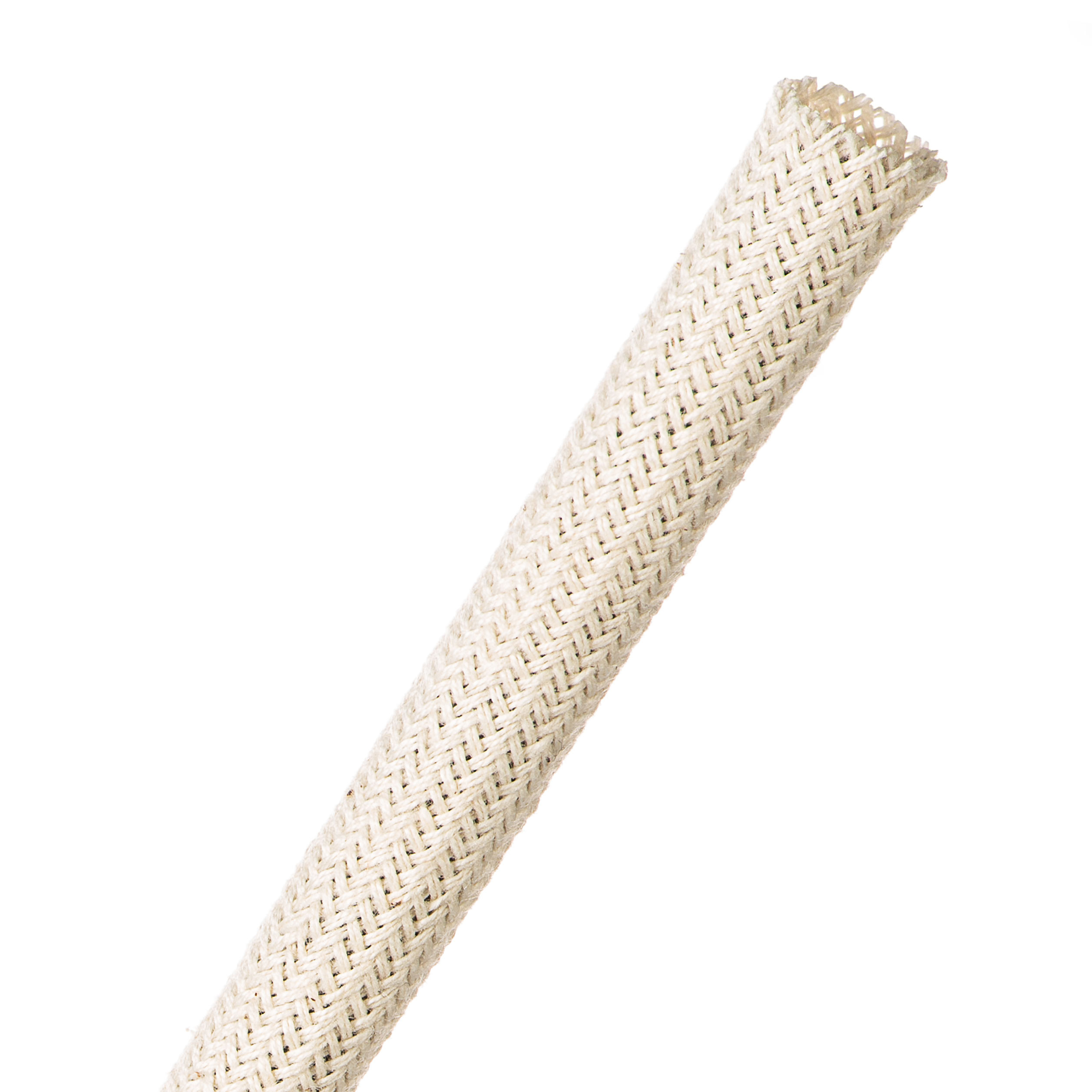 Cotton Sleeving - CTN0.38NT - 9.53 mm - 152.39 m - Natural main product photo