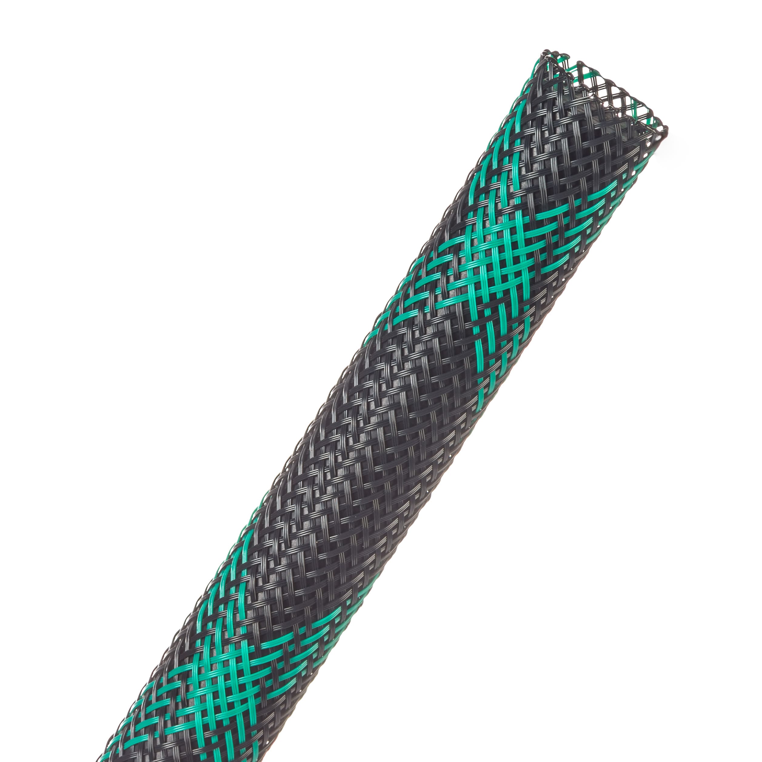 Flexo Flame Retardant - 12.7 mm - 152.39 m - Black/Green Spyder main product photo