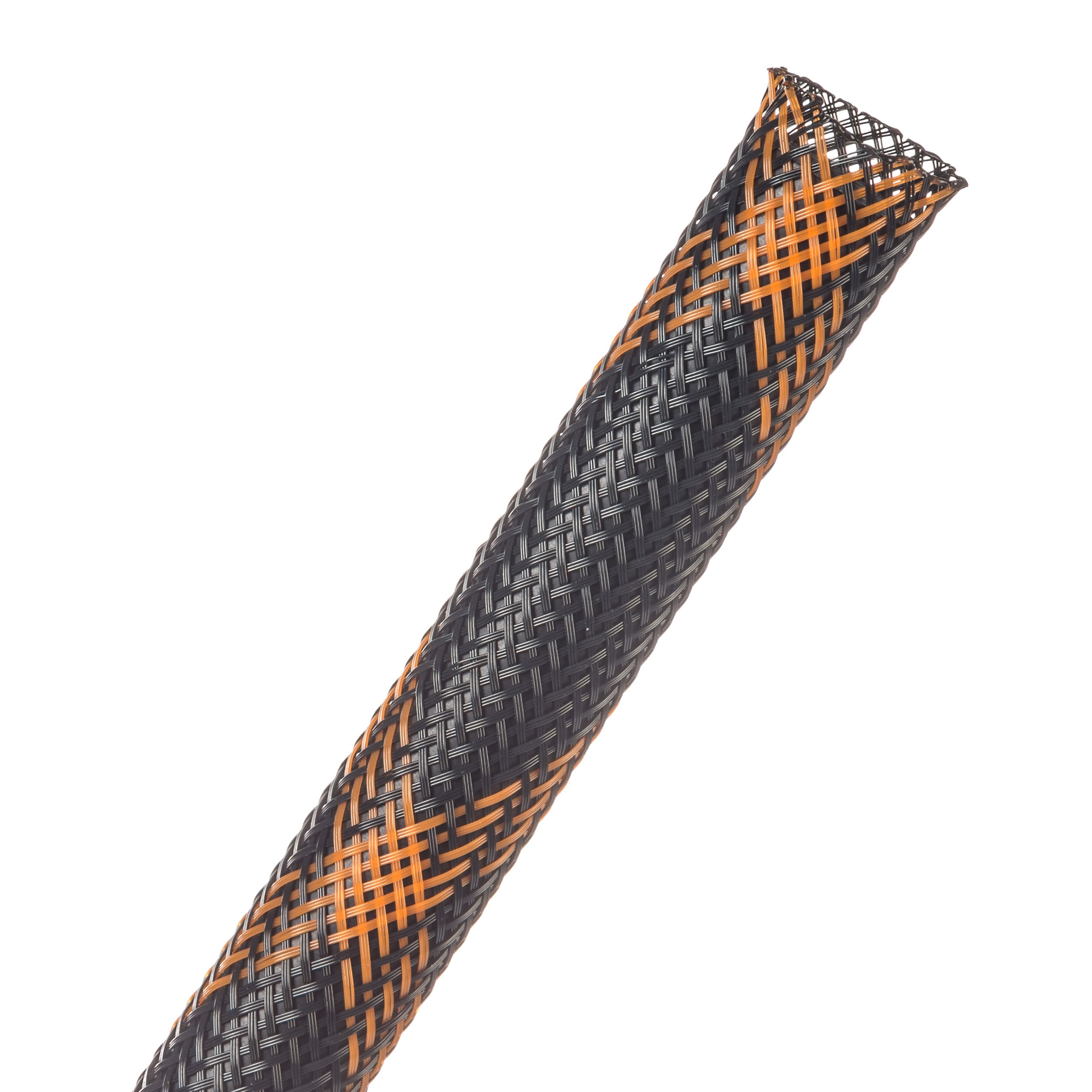 Flexo® Flame Retardant - 12.7 mm - 30.48 m - Black/Orange Spyder