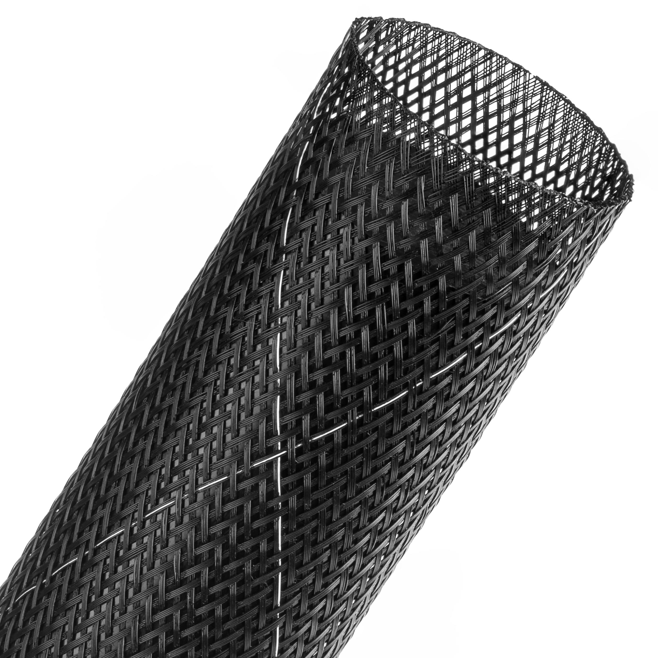 Flexo® FR Plus - 63.5 mm - 15.24 m - Black w/ White Tracer