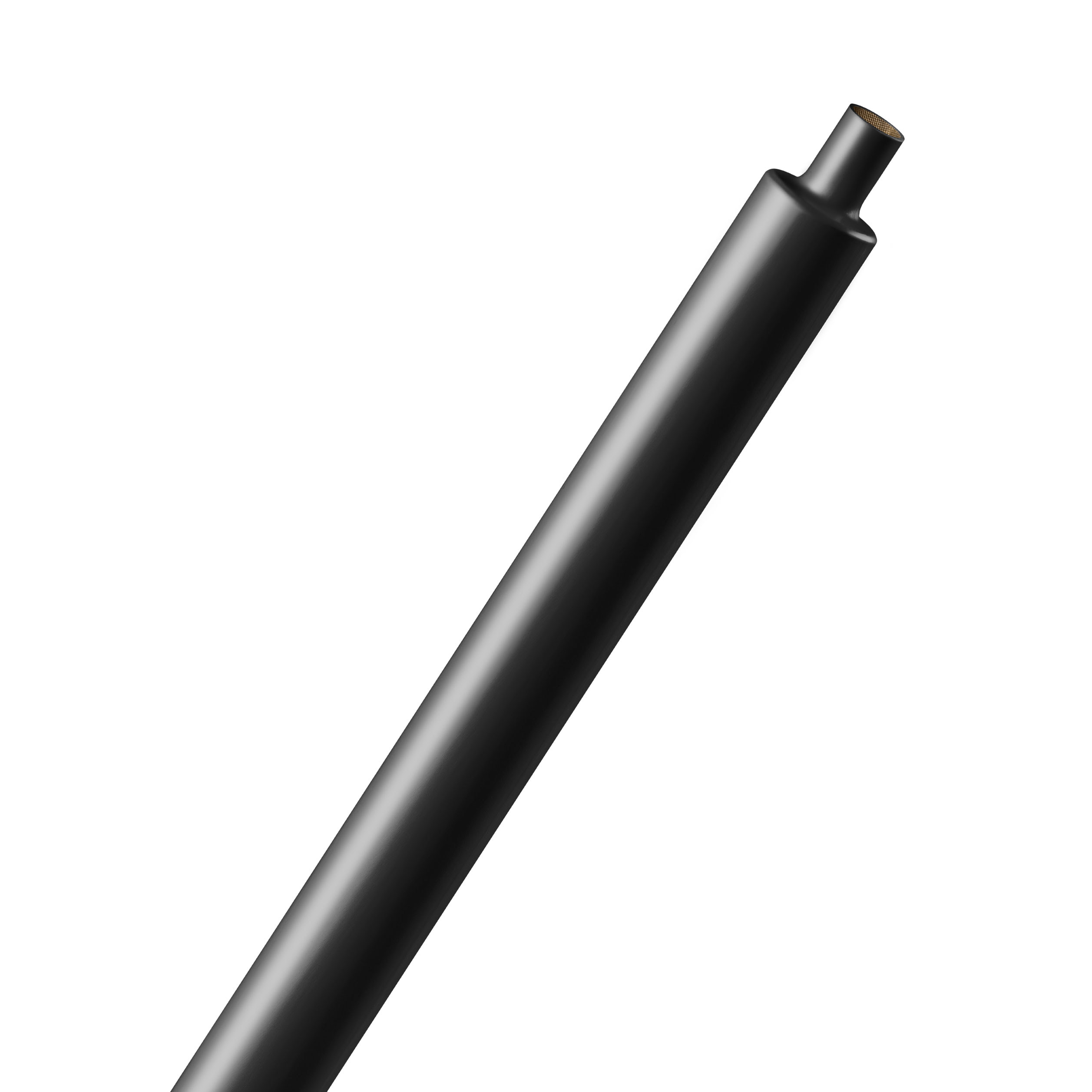 H2C0.19BK-Shrinkflex® 2:1 Shielding - 4.76 mm  - stick-1.22 m-pack-of-2-pieces - Black main product photo