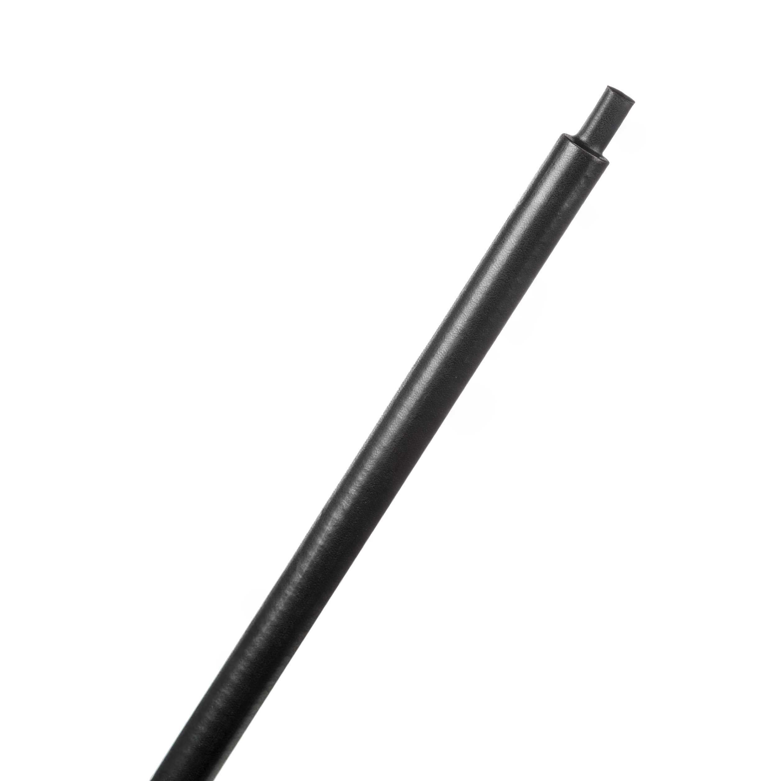 H2K0.13BK-Shrinkflex® 2:1 Kynar - 3.18 mm  - Stick 1.22 m-Pack-of-25-pieces - Black main product photo