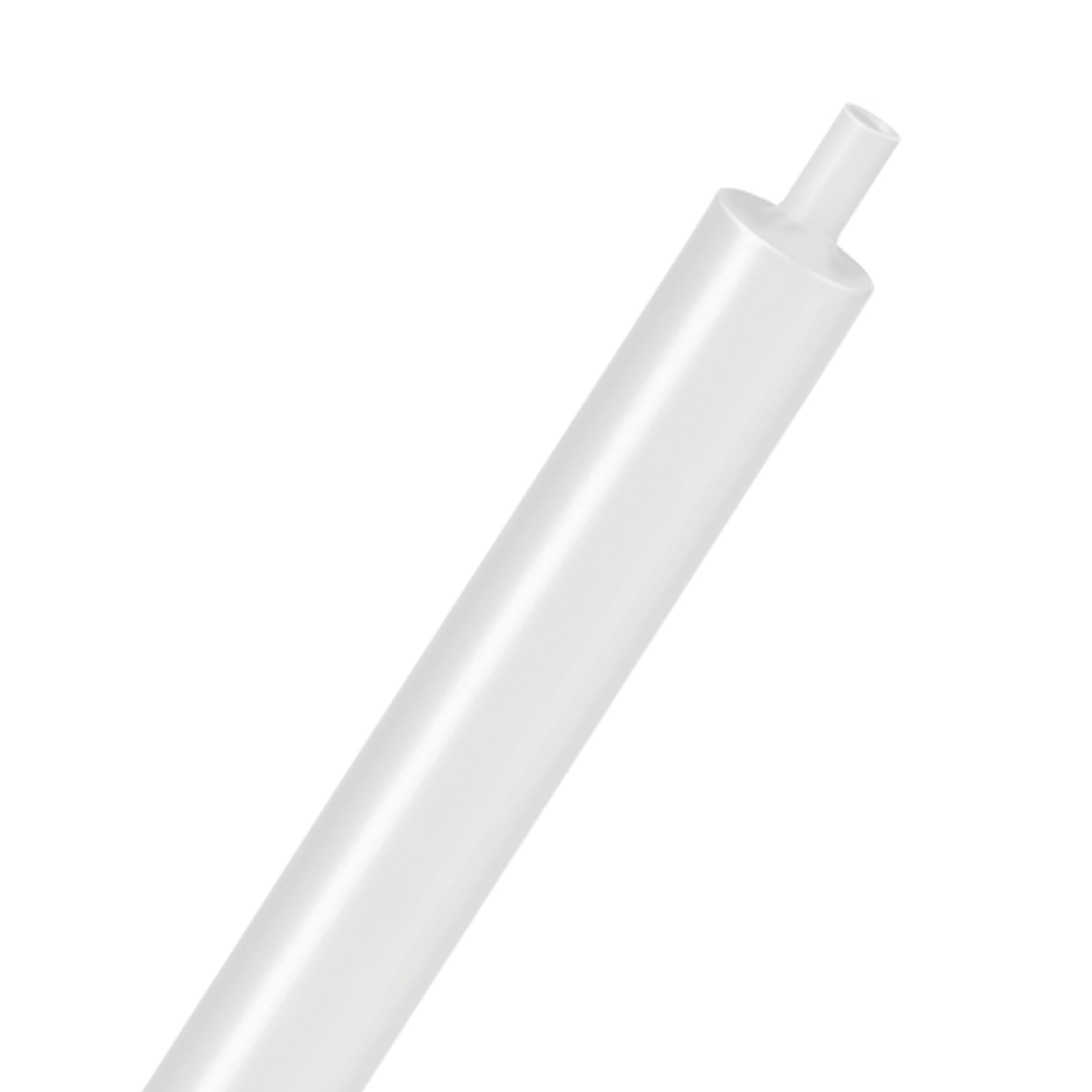 H2K0.50CL-Shrinkflex® 2:1 Kynar - 12.7 mm  - Stick 1.22 m-Pack-of-10-pieces - Clear