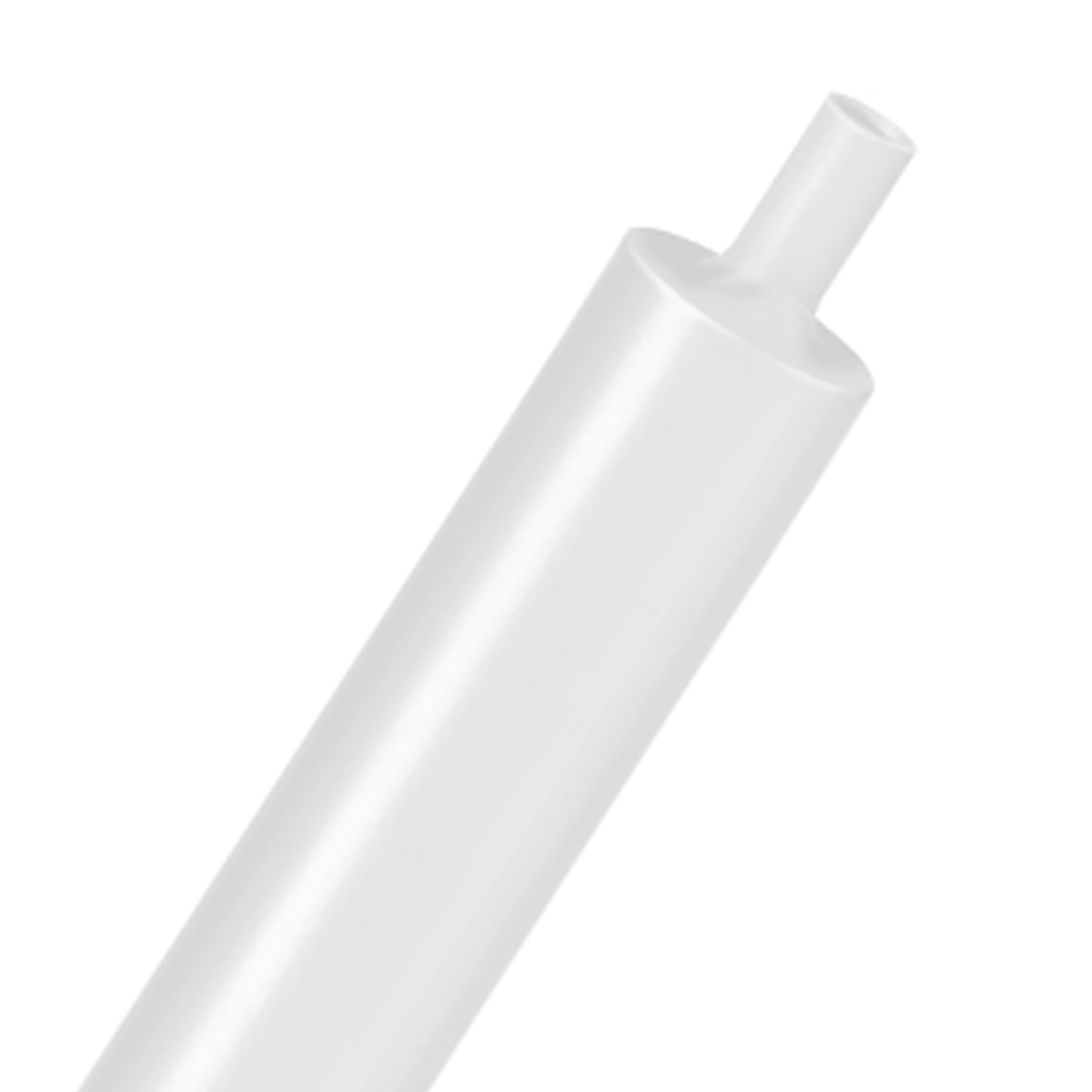 H2K1.00CL-Shrinkflex® 2:1 Kynar - 25.4 mm  - Stick 1.22 m-Pack-of-10-pieces - Clear  main product photo