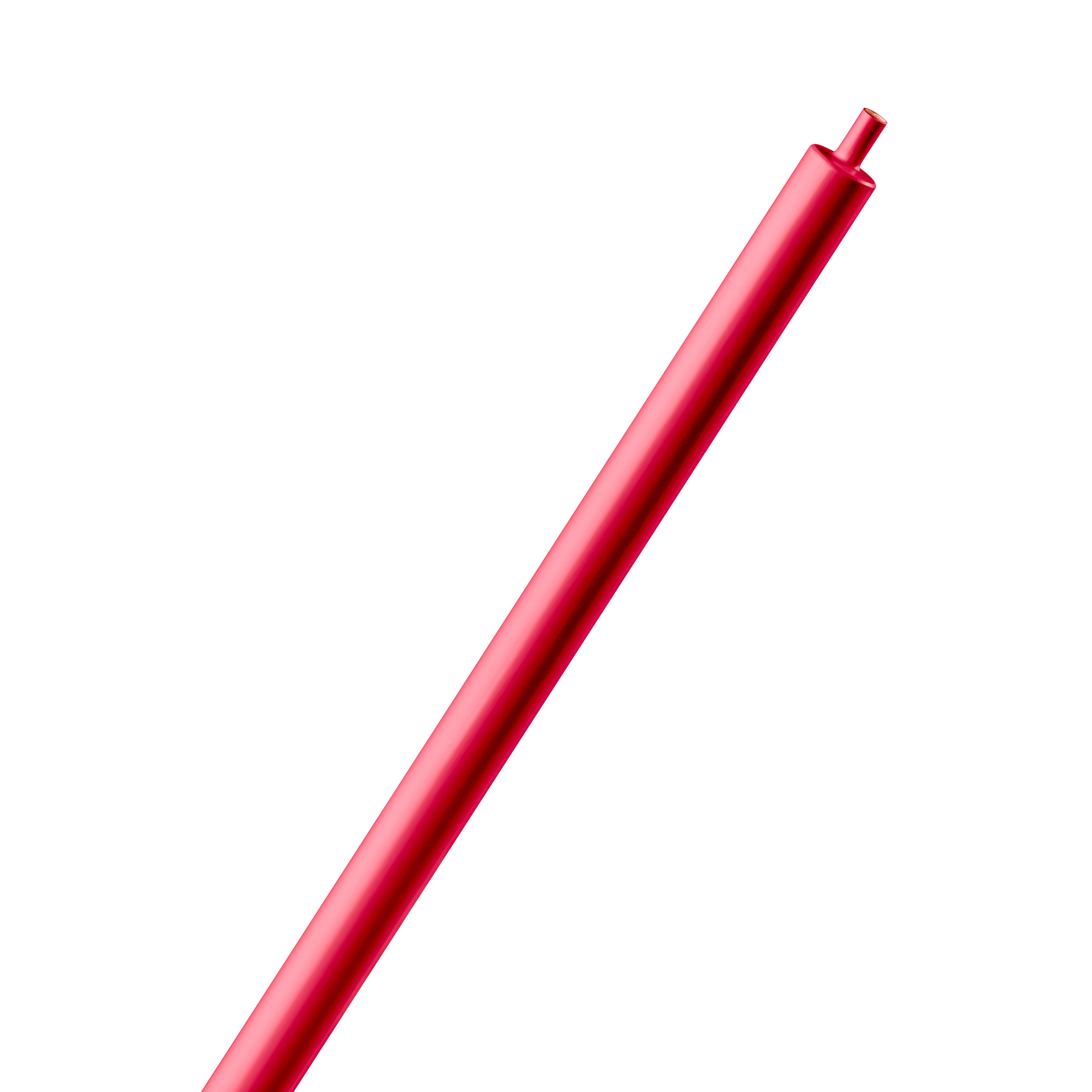 H3A0.13RD-Shrinkflex® 3:1 Dual Wall Adhesive - 3.18 mm  - Stick-1.22 m-Pack-of-25-pieces - Red main product photo