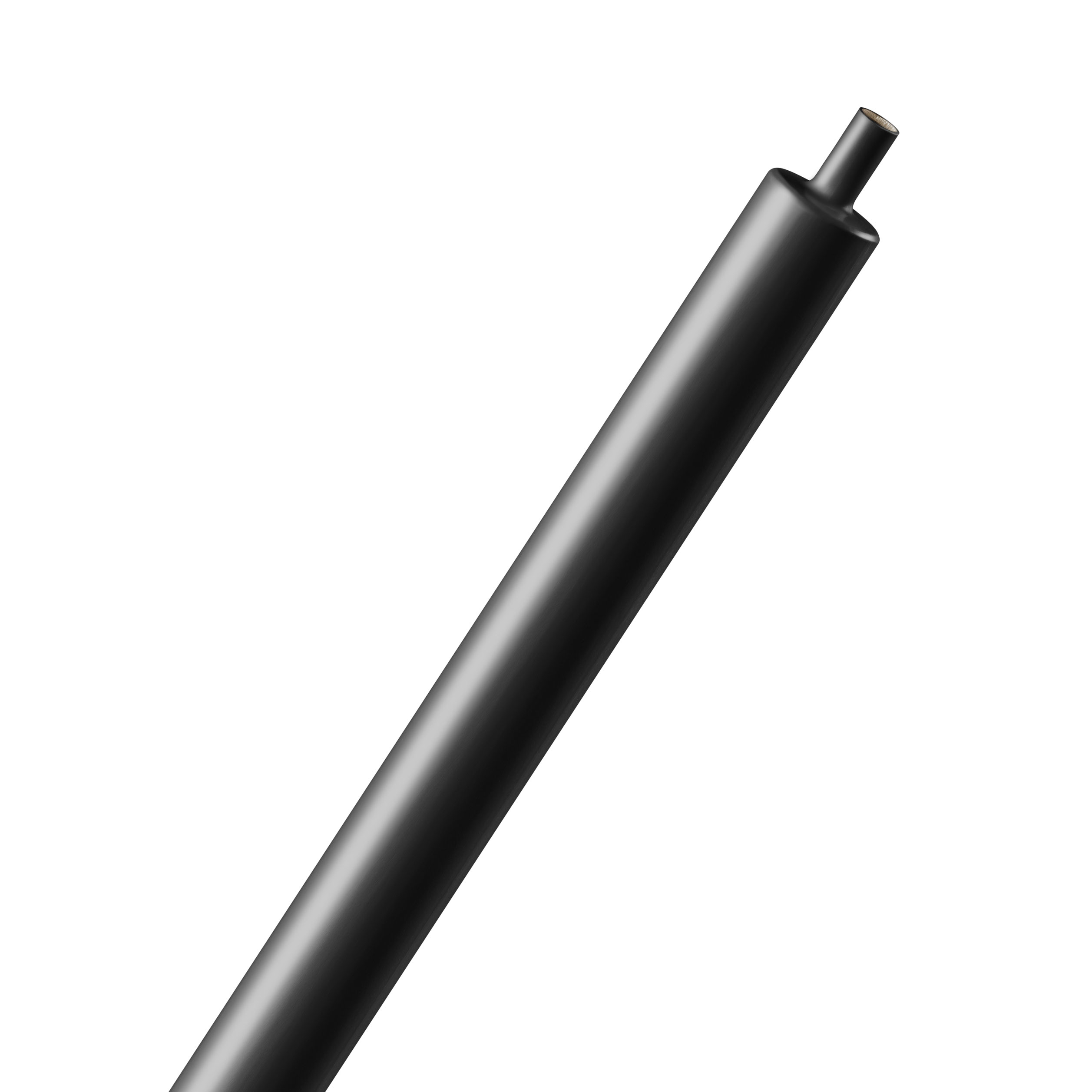 H3A0.19BK-Shrinkflex® 3:1 Dual Wall Adhesive - 4.76 mm - Stick-1.22 m-Pack-of-25-pieces - Black