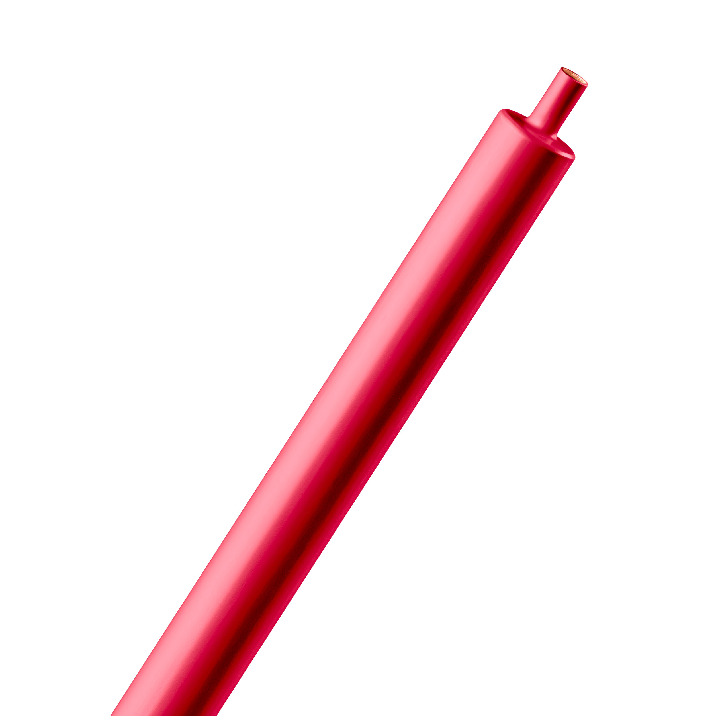 H3A0.25RD-Shrinkflex® 3:1 Dual Wall Adhesive - 6.35 mm - Stick-1.22 m-Pack-of-25-pieces - Red